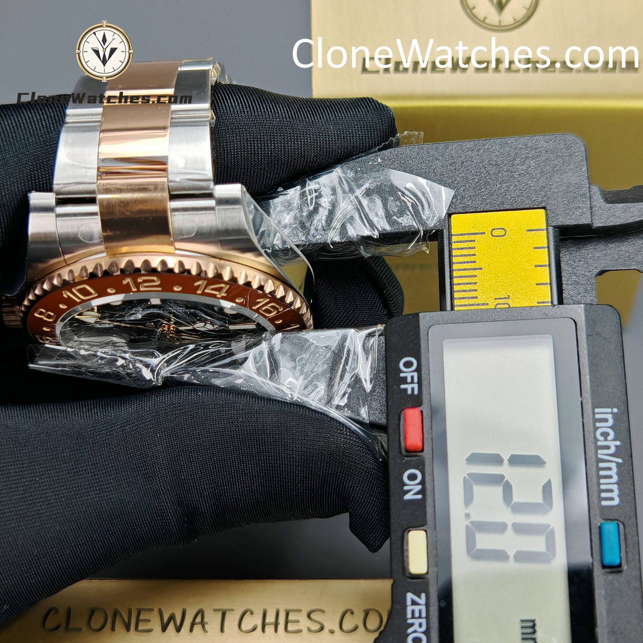 Rolex Super Clone Watches 1:1 Rootbeer GMT Master II M126711chnr Oyster 3285 Movement 40mm