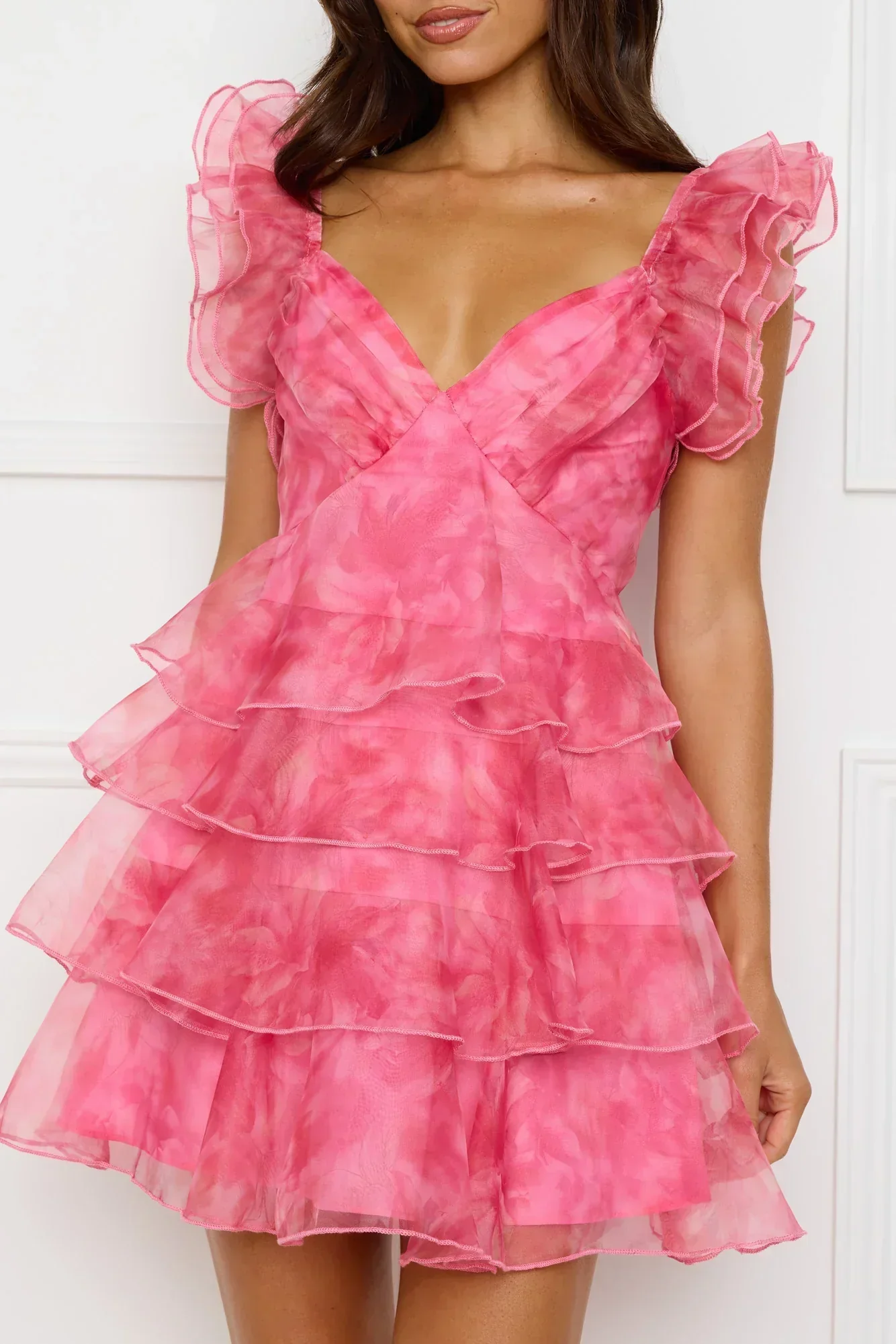Chic Allure Mini Dress Pink