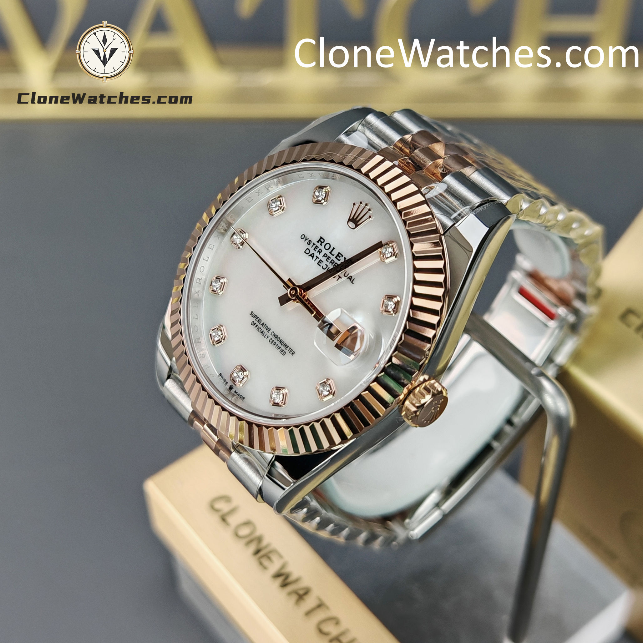 Rolex Super Clone Watch 1:1 DateJust m126331-0014 Jubilee 41MM 3235 Movement