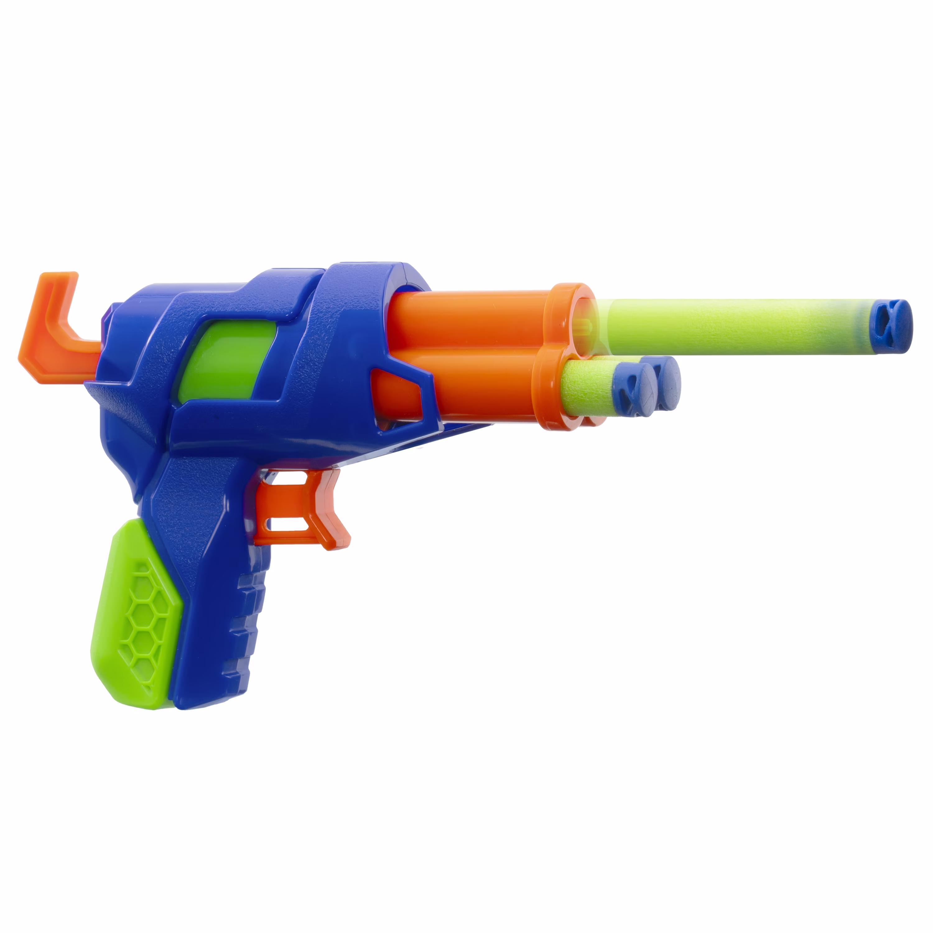 Adventure Force Triple Blast Dart Blaster Set, Spring-Powered Auto-Indexing Design, 1 Blaster with 3 Accu-Blast Darts, Outdoor Play, Ages 8+