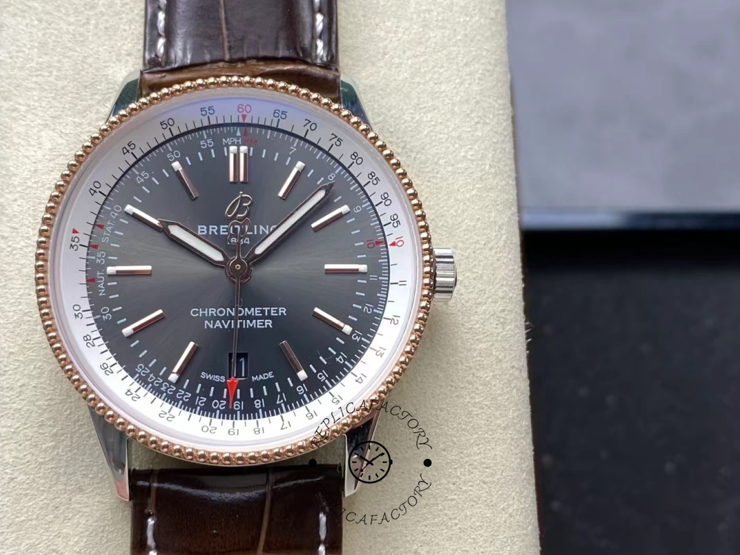 Breitling Navitimer Automatic 41 1:1 Clone U17326211M1P1 Steel & Rose Gold Watch