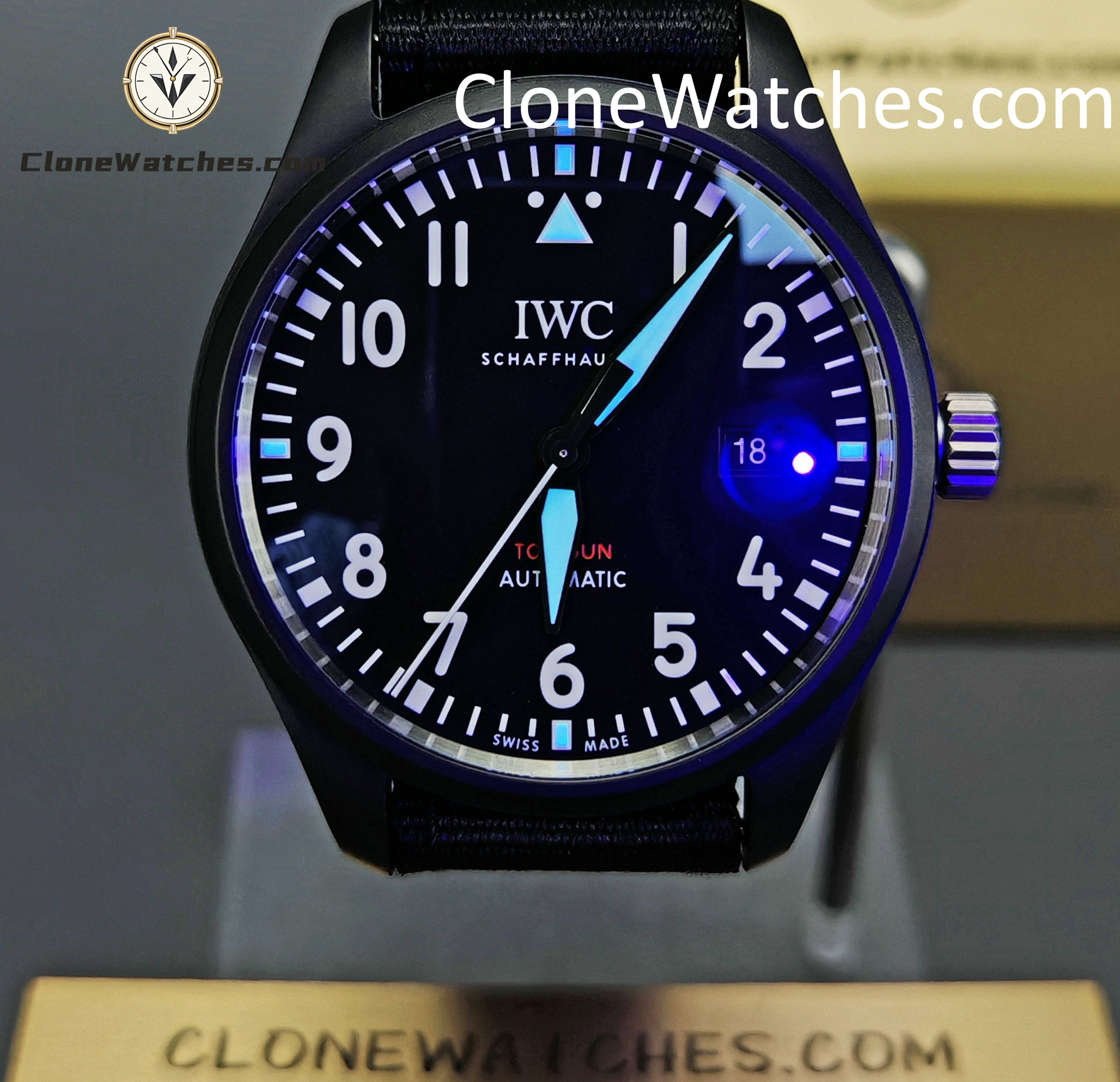 IWC Super Clone Watches 1:1 Pilot’s Watch Automatic TOP GUN 41MM IW326906