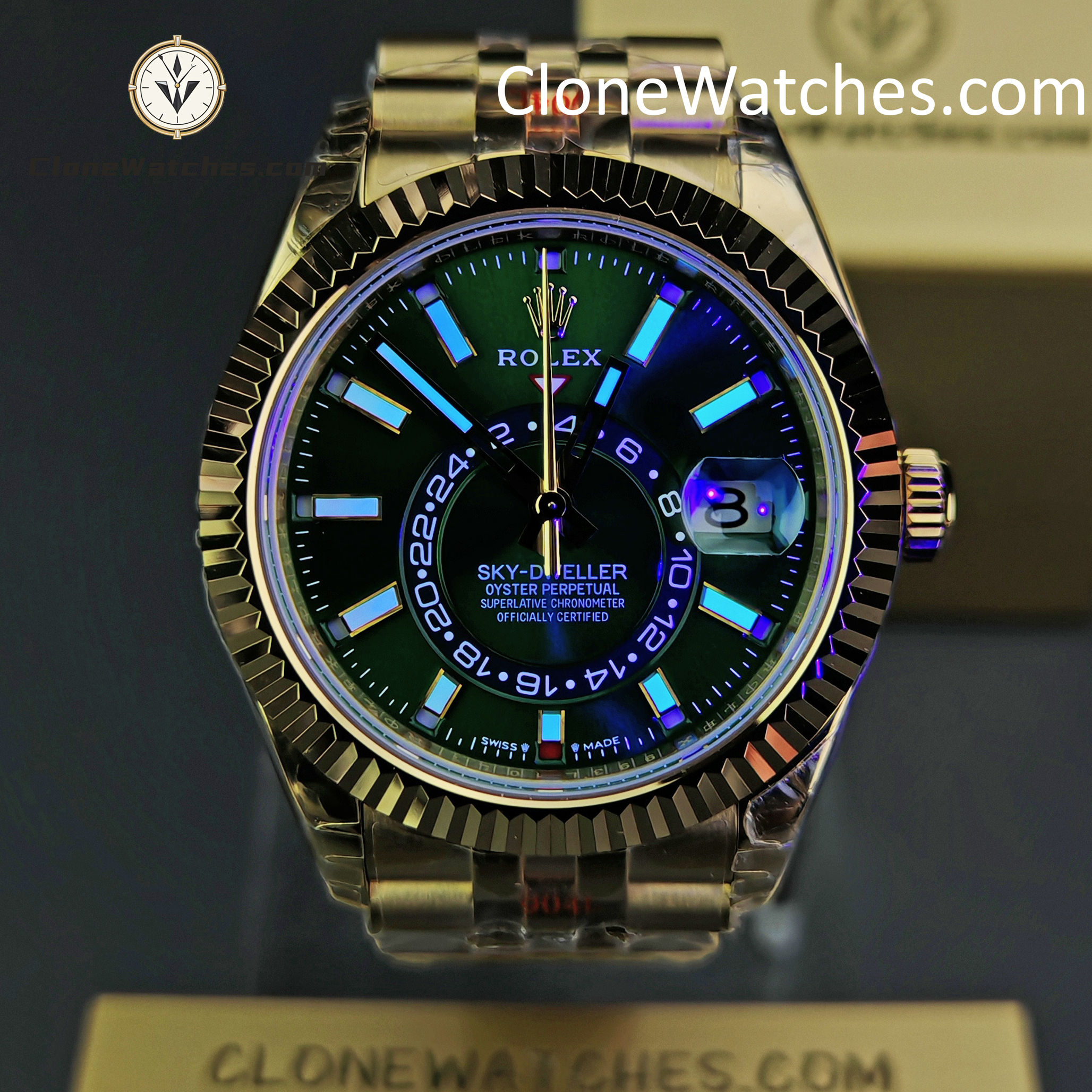 Rolex Super Clone Watches 1:1 Sky Dweller M336938-0008 9002 Movement