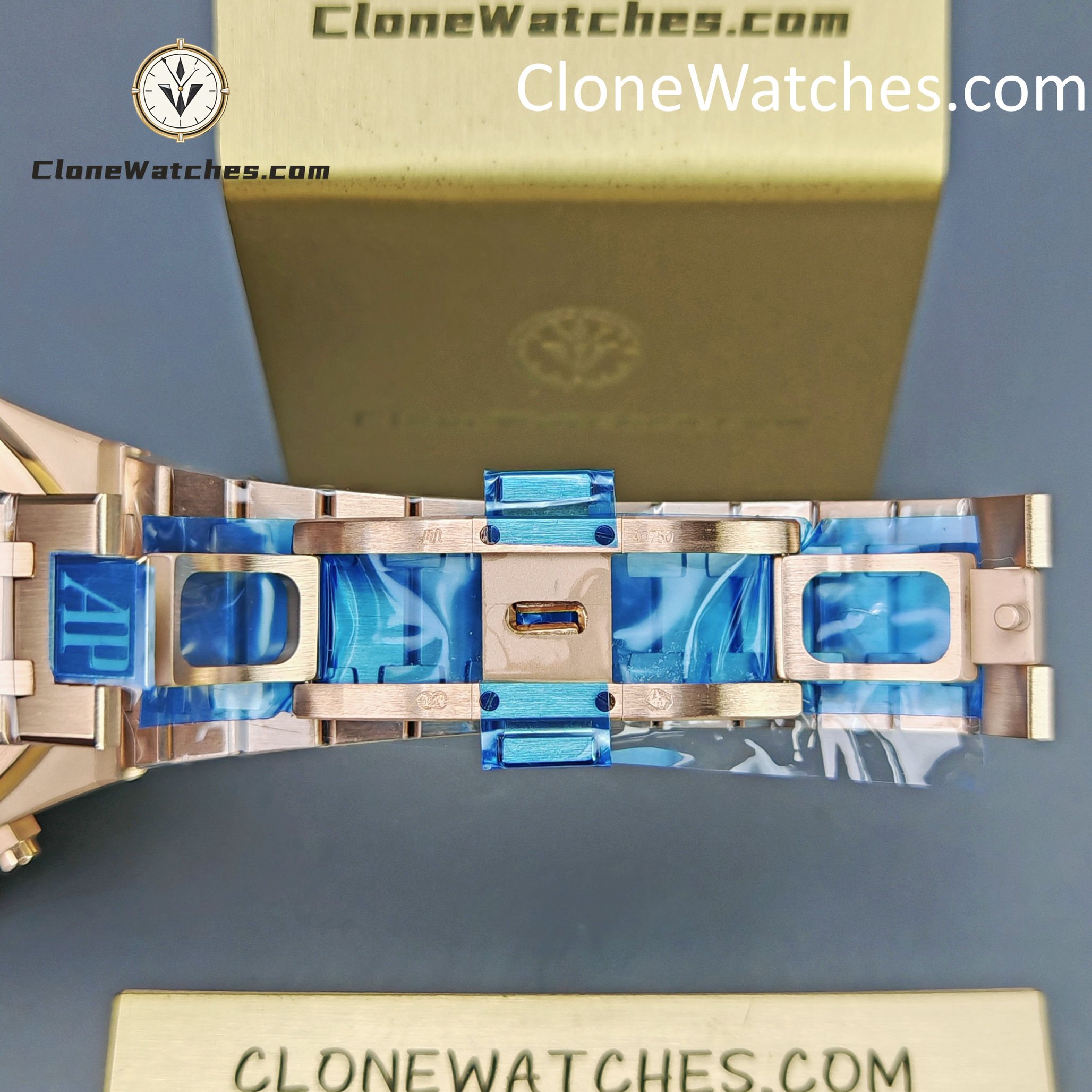 Audemars Piguet Super Clone Watches 1:1 Royal Oak Rose Gold 26240 Green Dial