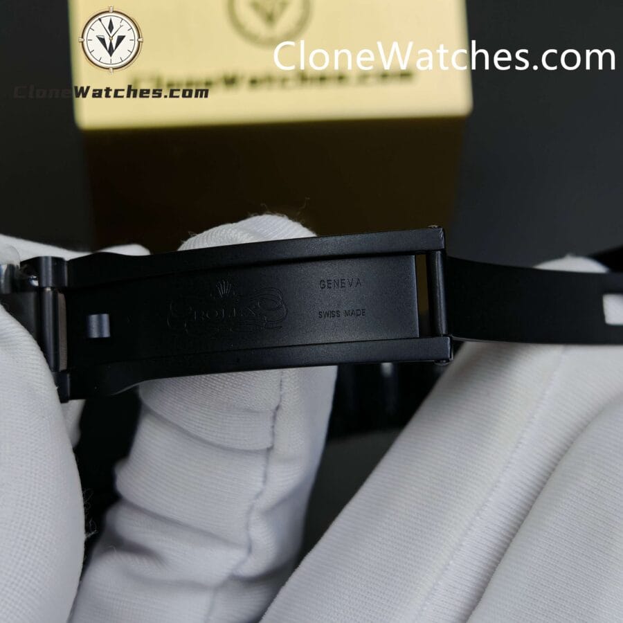 Modified Super Clone Watches 1:1 Rolex Tourbillon All Black Automatic movement