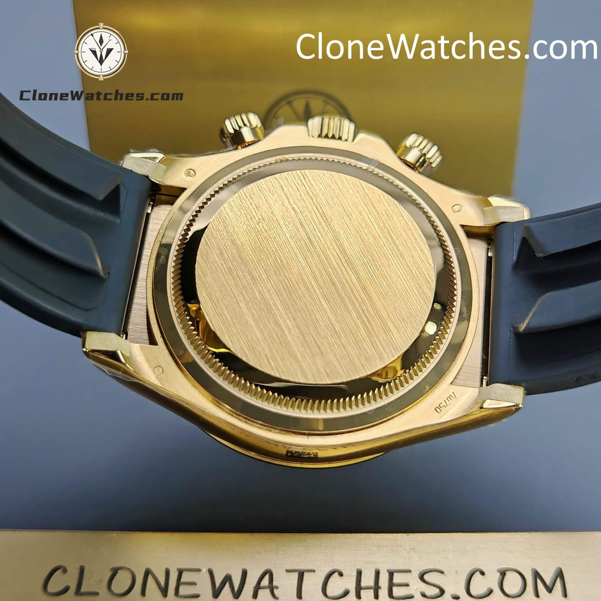 Rolex Super Clone Watches 1:1 Daytona 18k Gold M126518ln-0006 4131 Movement