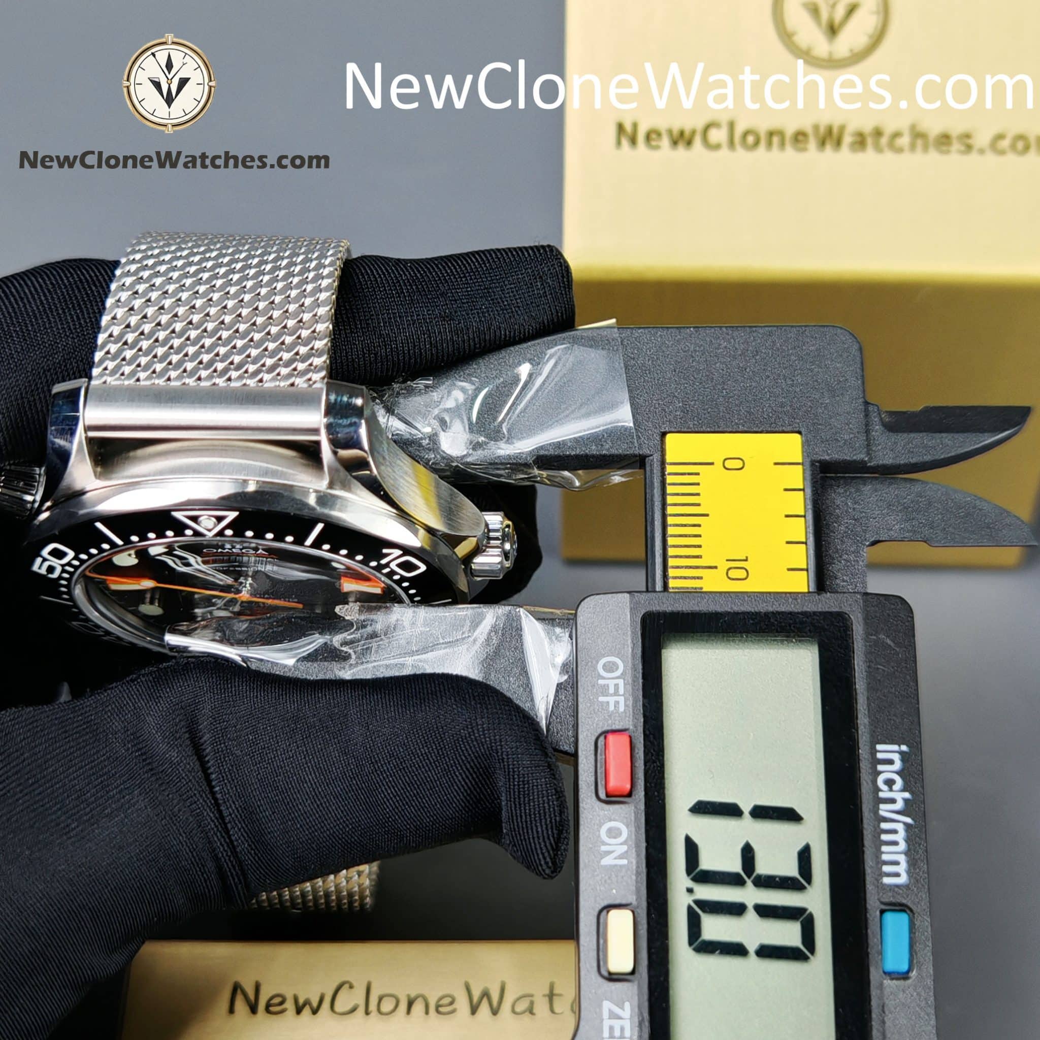 OMEGA Super Clone Watches 1:1 Seamaster Diver 300M 42mm 210.30.42.20.01.018 Black Dial