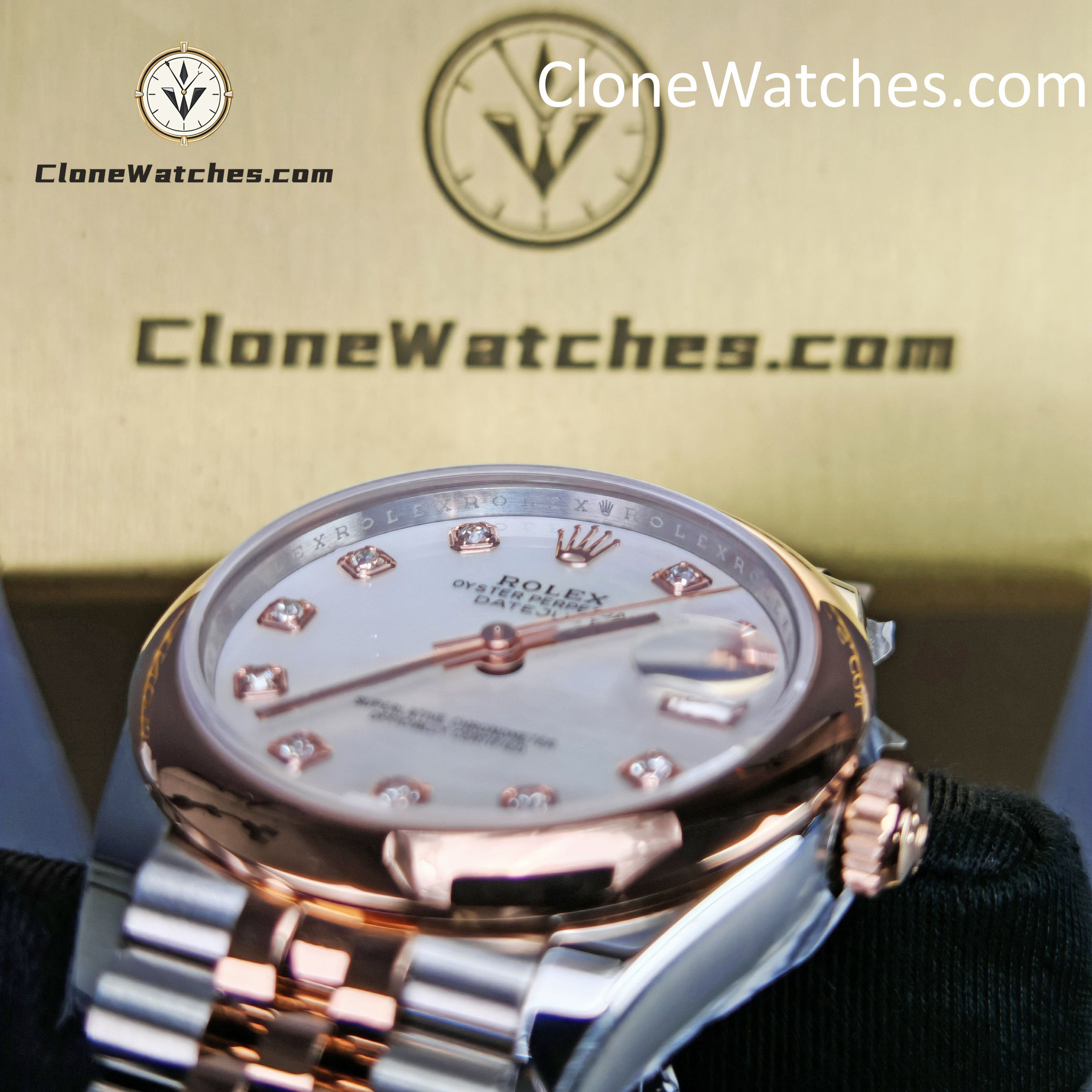 Rolex Super Clone Watches 1:1 DateJust m278243-0028 Jubilee 31MM 2236 Movement