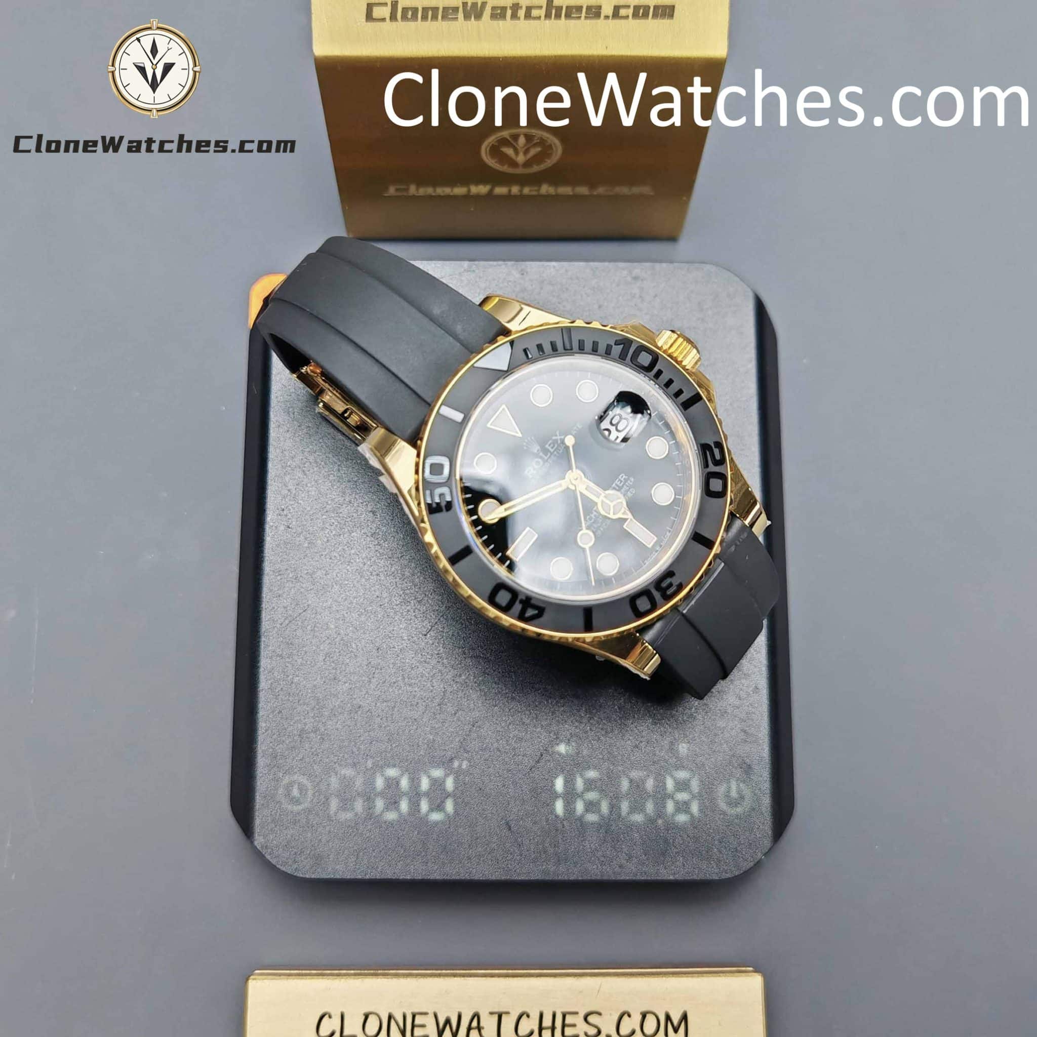 Rolex Super Clone Watches 1:1 Yacht Master 18k Gold 226658 3235 Movement