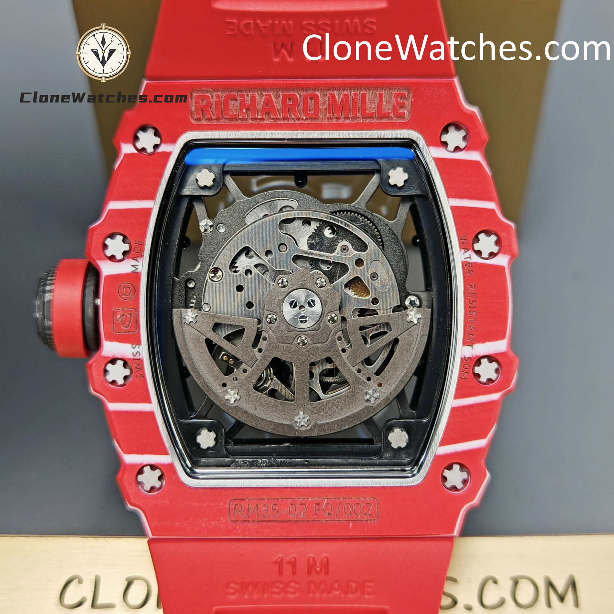 Richard Mille Super Clone Watches 1:1 RM 035 – 02 Tourbillon Automatic Rafael Nadal