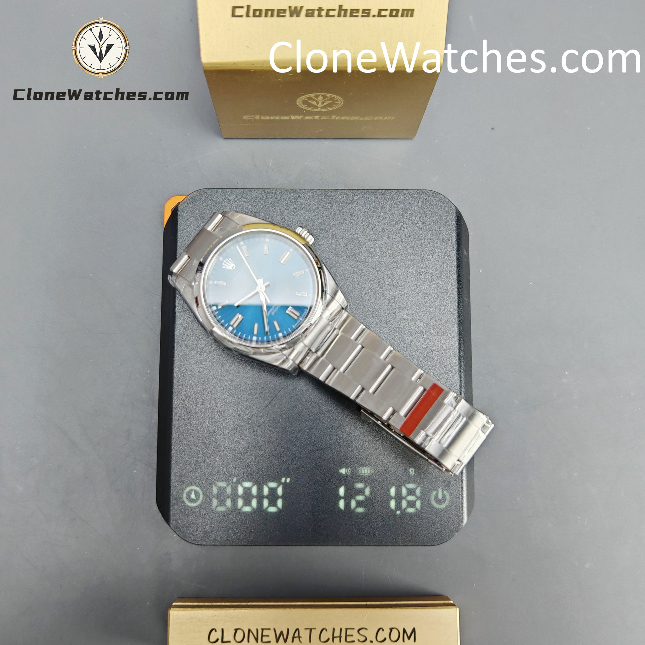 Rolex Super Clone Watches 1:1 Oyster Perpetual Blue Dial 36mm M126000-0003 3230 Movement