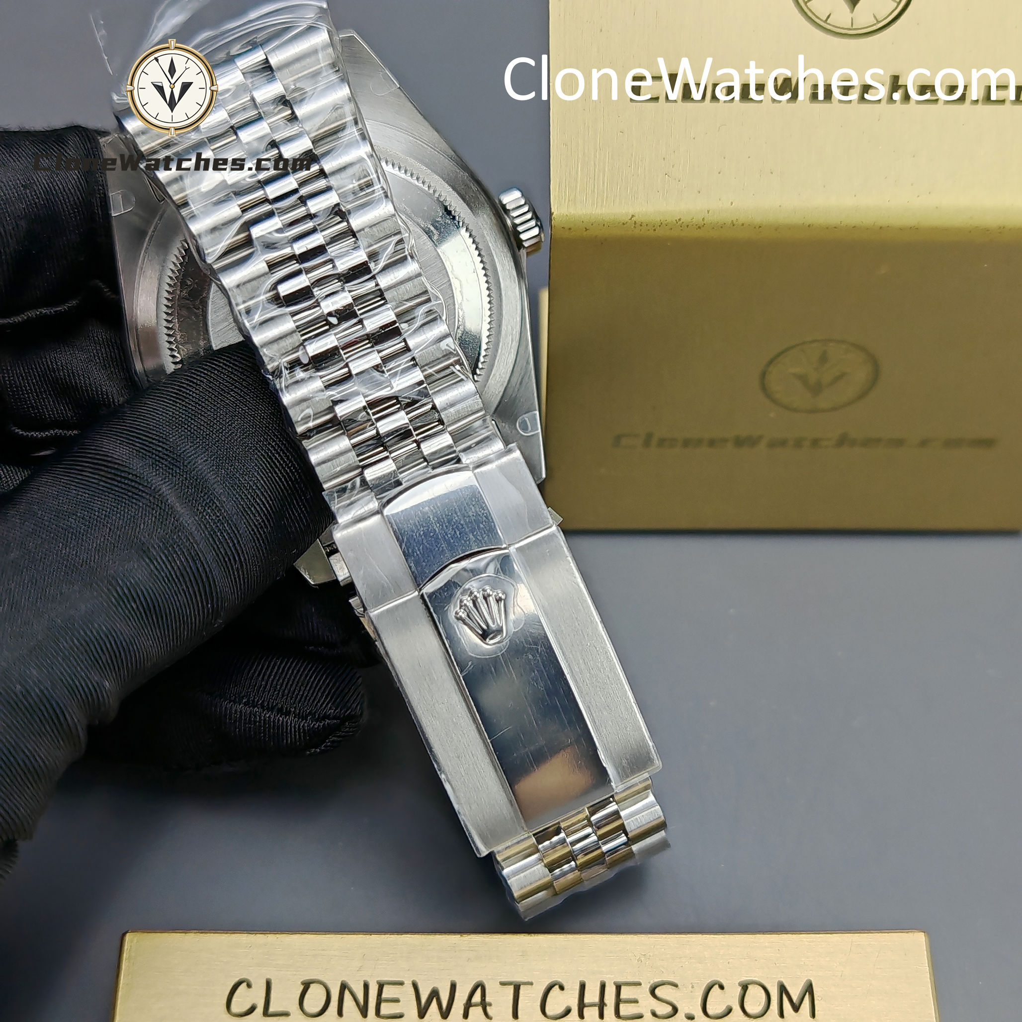 Rolex Super Clone Watches 1:1 Sky Dweller Blue Dial Jubilee M336934 9002 Movement