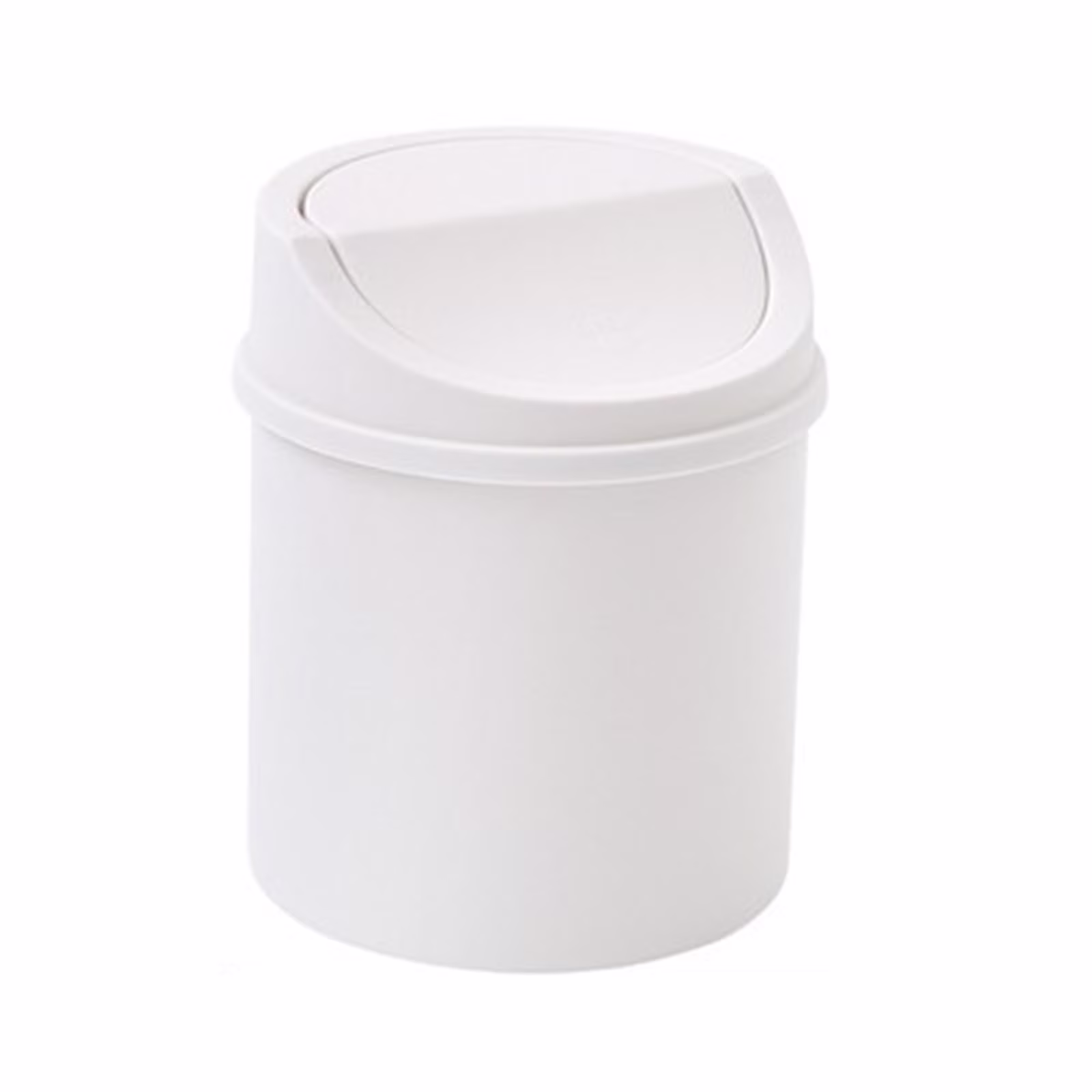 GFHFHITJ Small Trash Can With Lid,Plastic Top Garbage Can Slim Waste Bin For Under Sink/Cabinet,Laundry Room,Kitchen,Office,Bedroom,Bathroom,College Dorm.