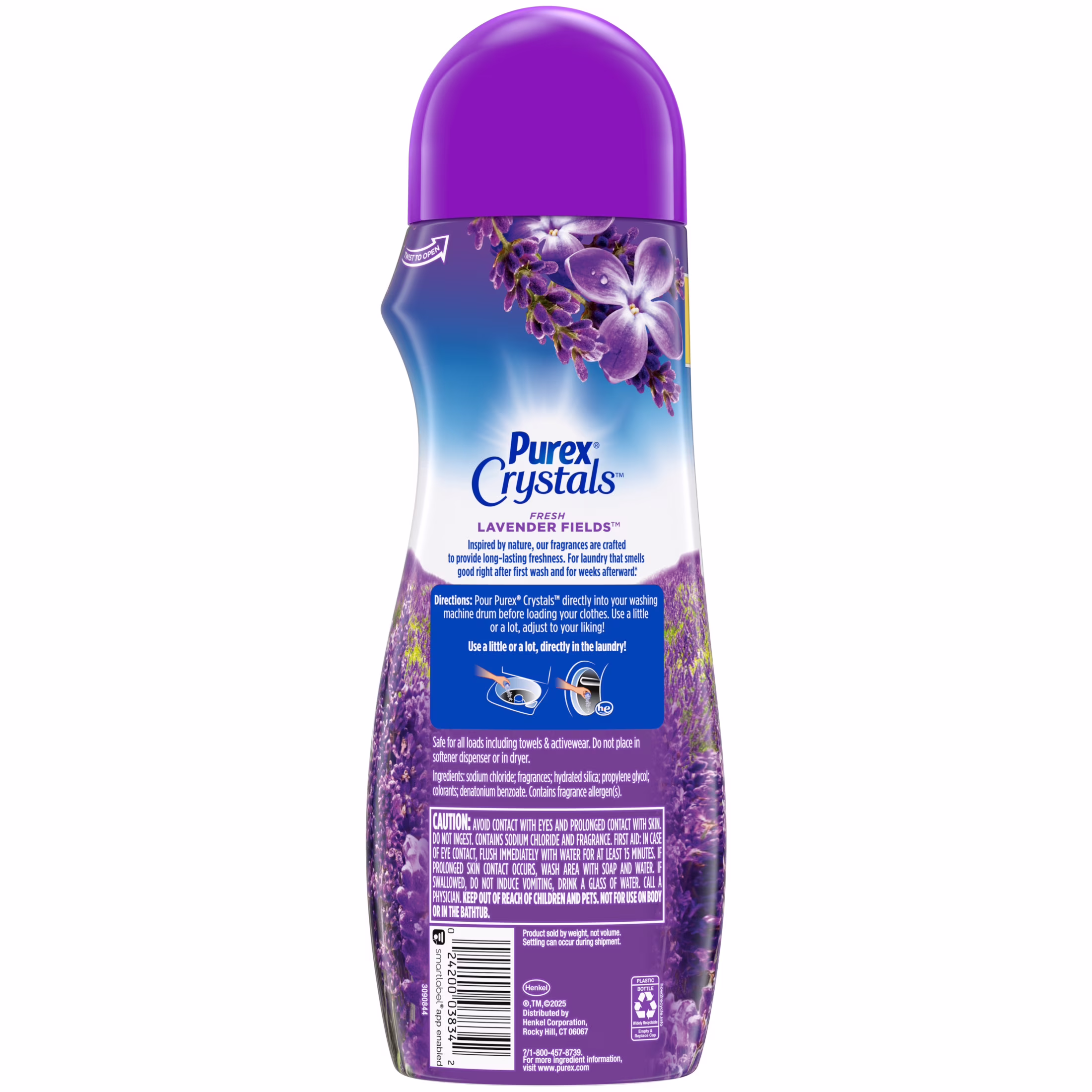 Purex Crystals Scent Booster, Fresh Lavender Fields, 21oz