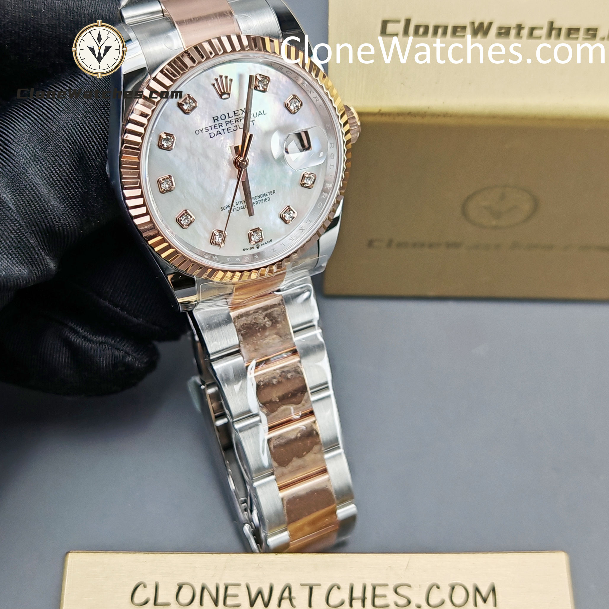 Rolex Super Clone Watch 1:1 DateJust m126231-0022 Oyster 36MM 3235 Movement