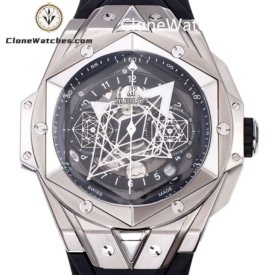 Hublot Super Clone Watches 1:1 Big Bang Unico Sang Bleu II 45MM 418.NX.1107.RX.MXM19