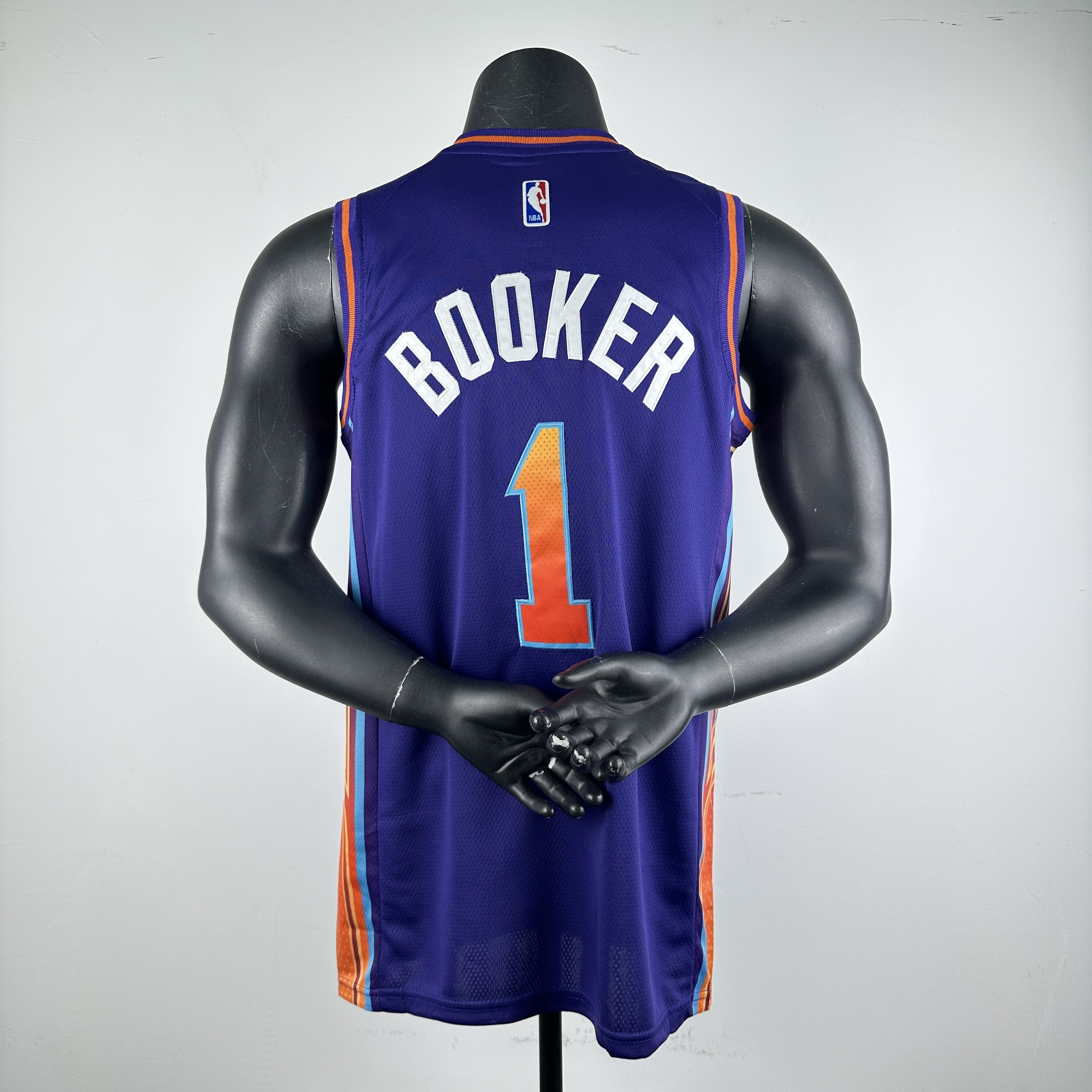 Embroidered 24th Season Suns City Edition No. 1 Booker