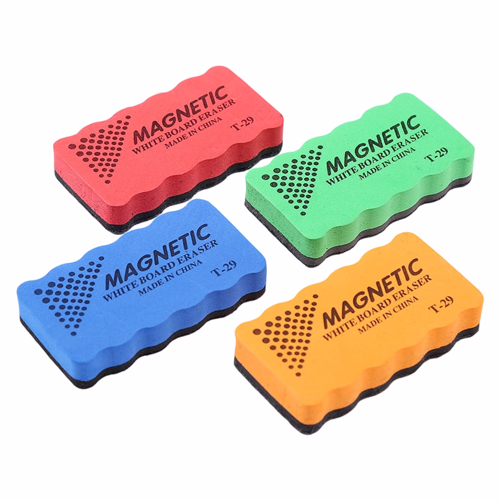 Magnetic Whiteboard Eraser with Dry Erase Cleaner for Classroom Office and Home Use Reusable Board Eraser with Comfortable Grip for Whiteboard Marker Removal, classroom supplies