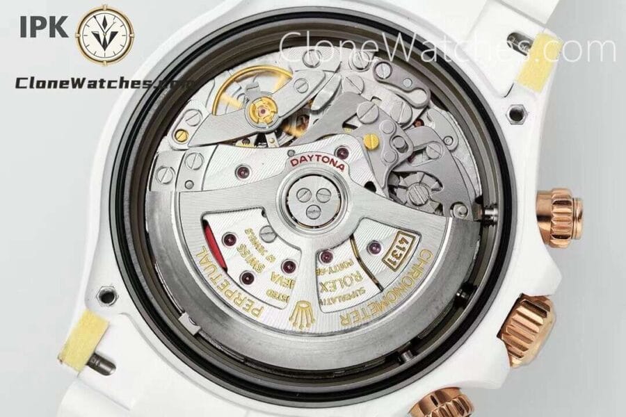 Modified Super Clone Watches 1:1 AET Rolex Daytona Full Ceramic British Racing Green 4130 Movement