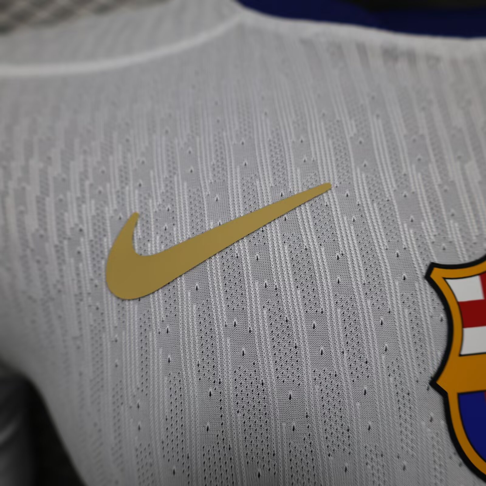 2025-26 New Season Barcelona White Jersey - Player Edition