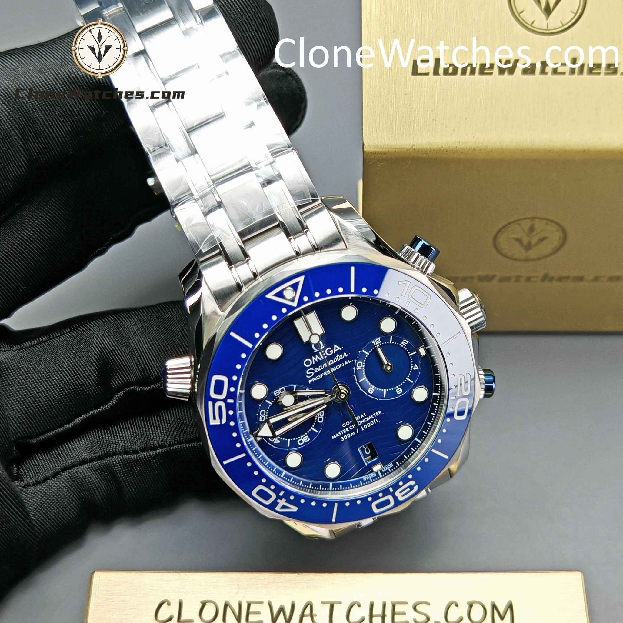 OMEGA Super Clone Watches 1:1 Seamaster Diver 300M 44MM 210.30.44.51.03.001