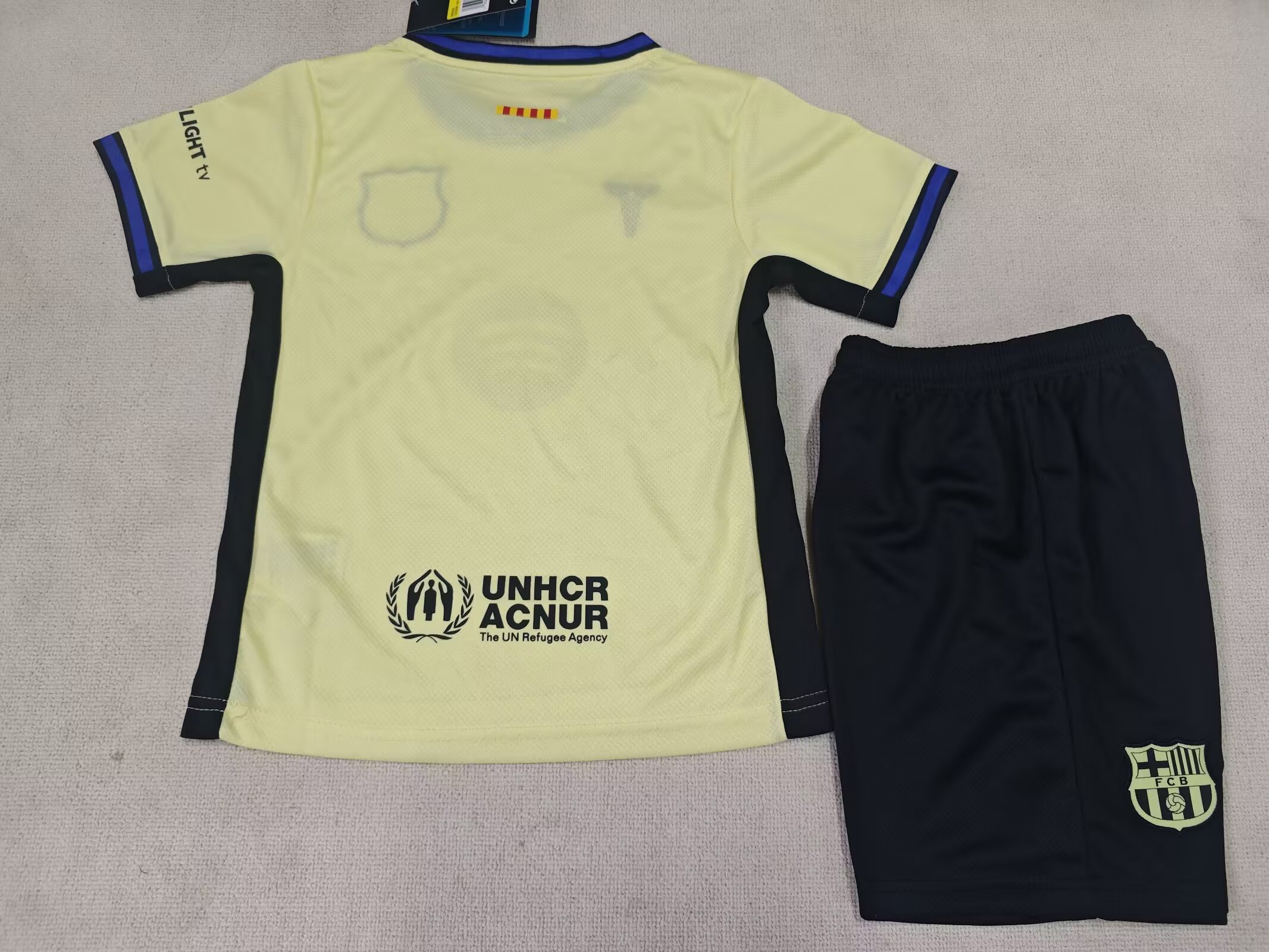 25-26 Barcelona Second Away Kit - Kids Kit