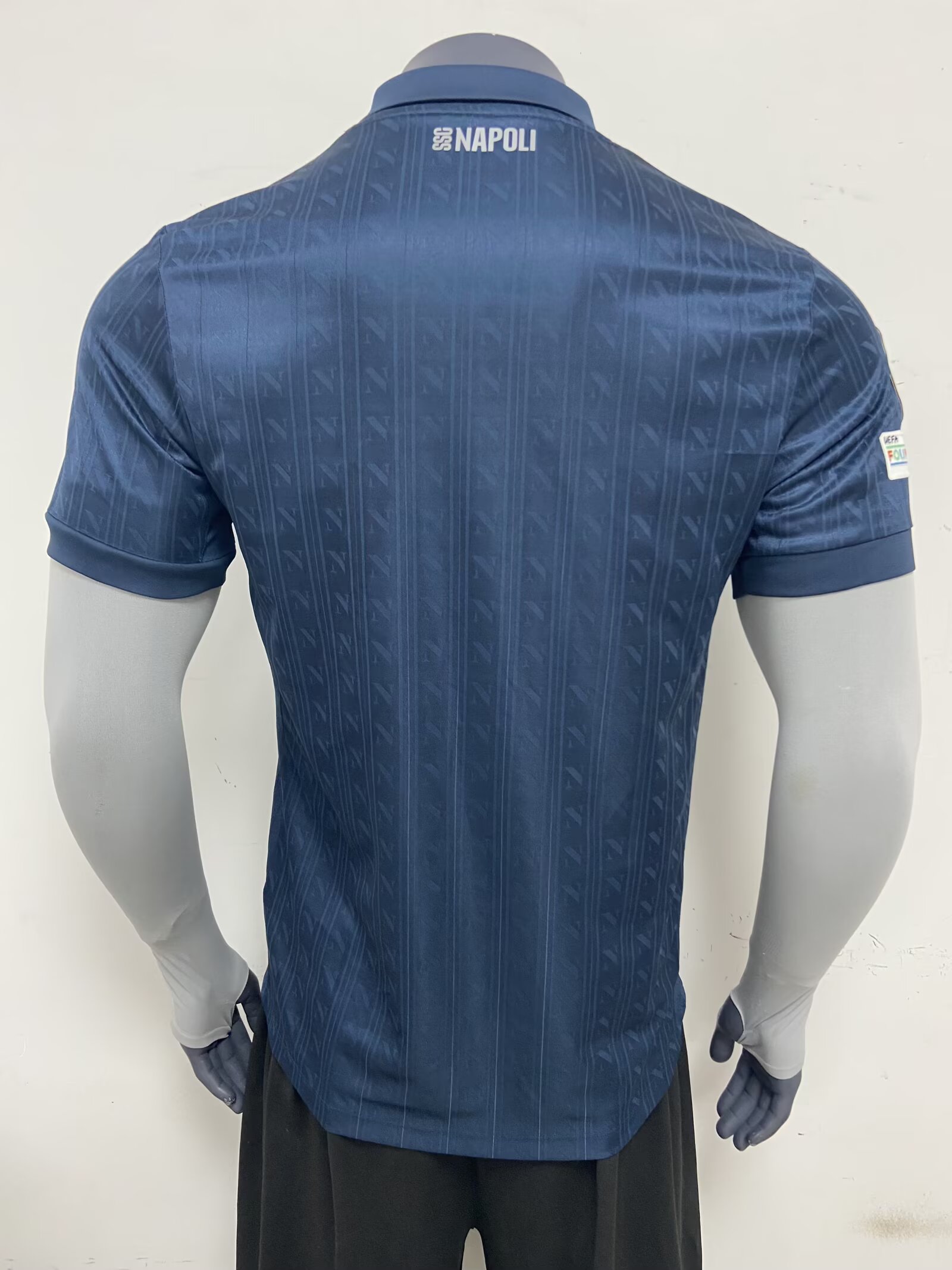 2025-26 Naples Champions League Second Away Match Jersey - Players Edition