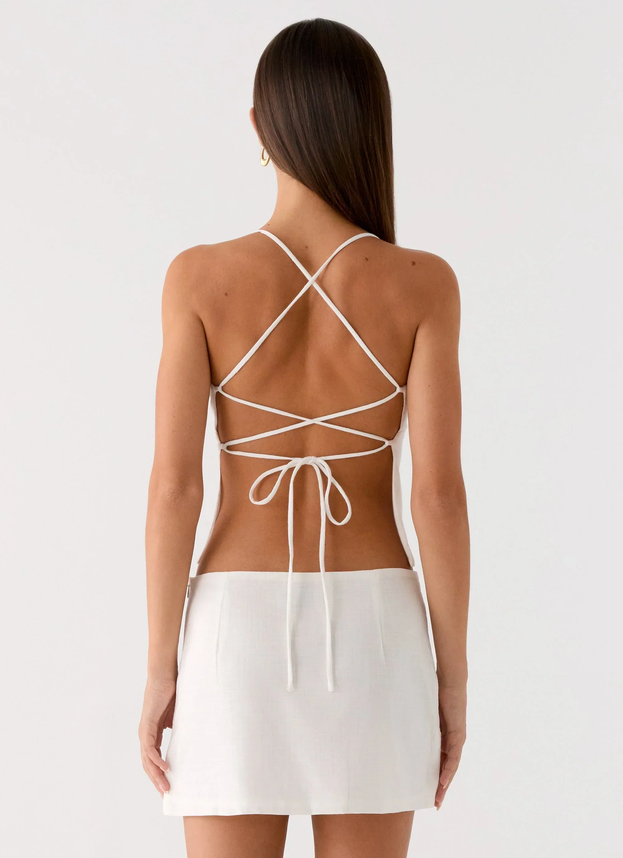 Sangria Top - White