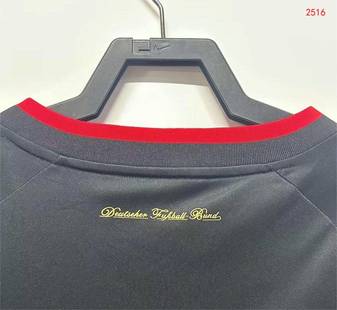 2010 Germany Retro Black Away Jersey