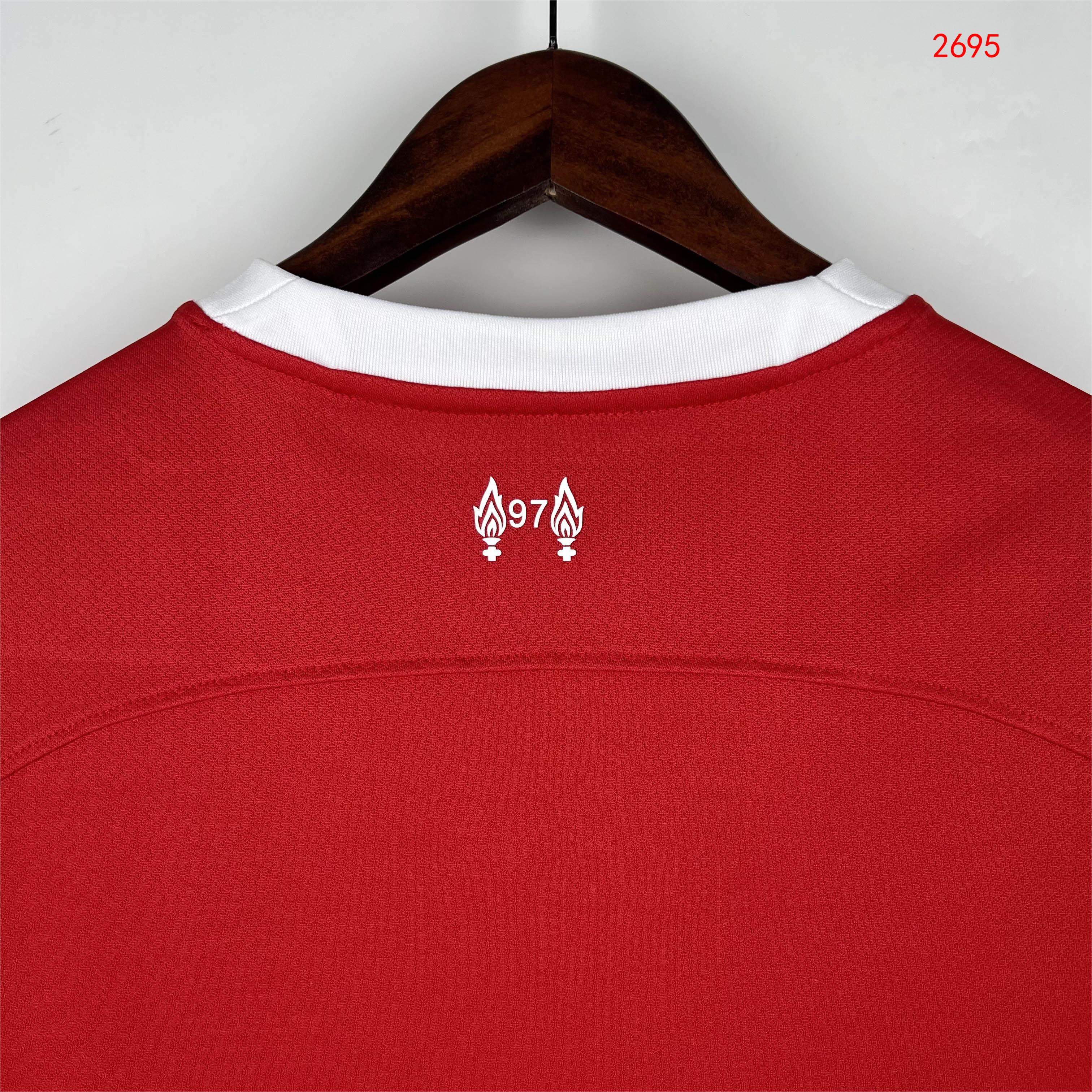 2023/2024 Liverpool home jersey.