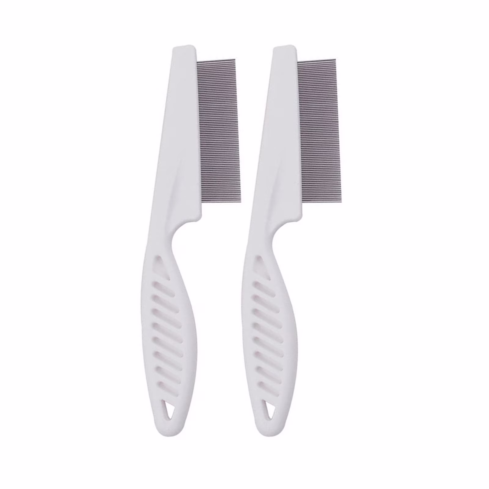 2 PCS Flea Comb for Dogs and Cats,Promotes Hair Growth and Removes Loose Hair, Knots