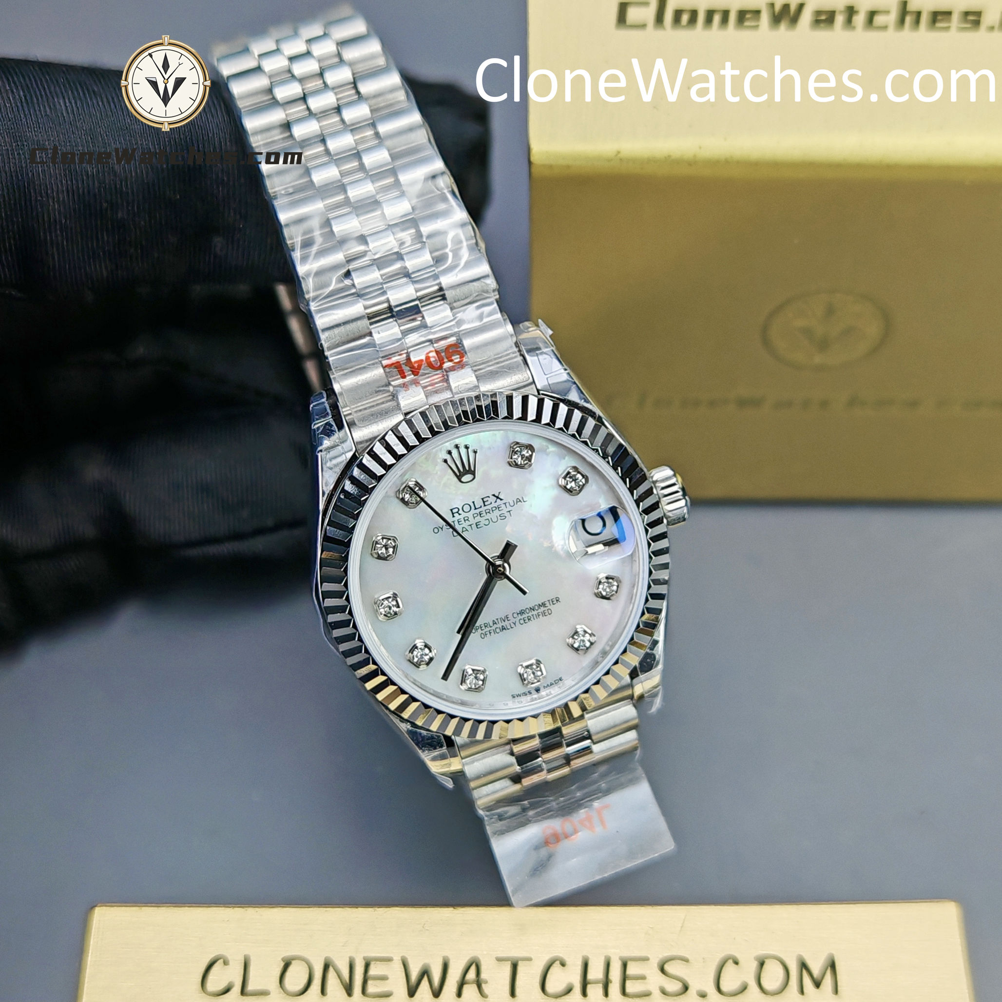Rolex Super Clone Watches 1:1 DateJust m278274-0006 Jubilee 31MM 2236 Movement
