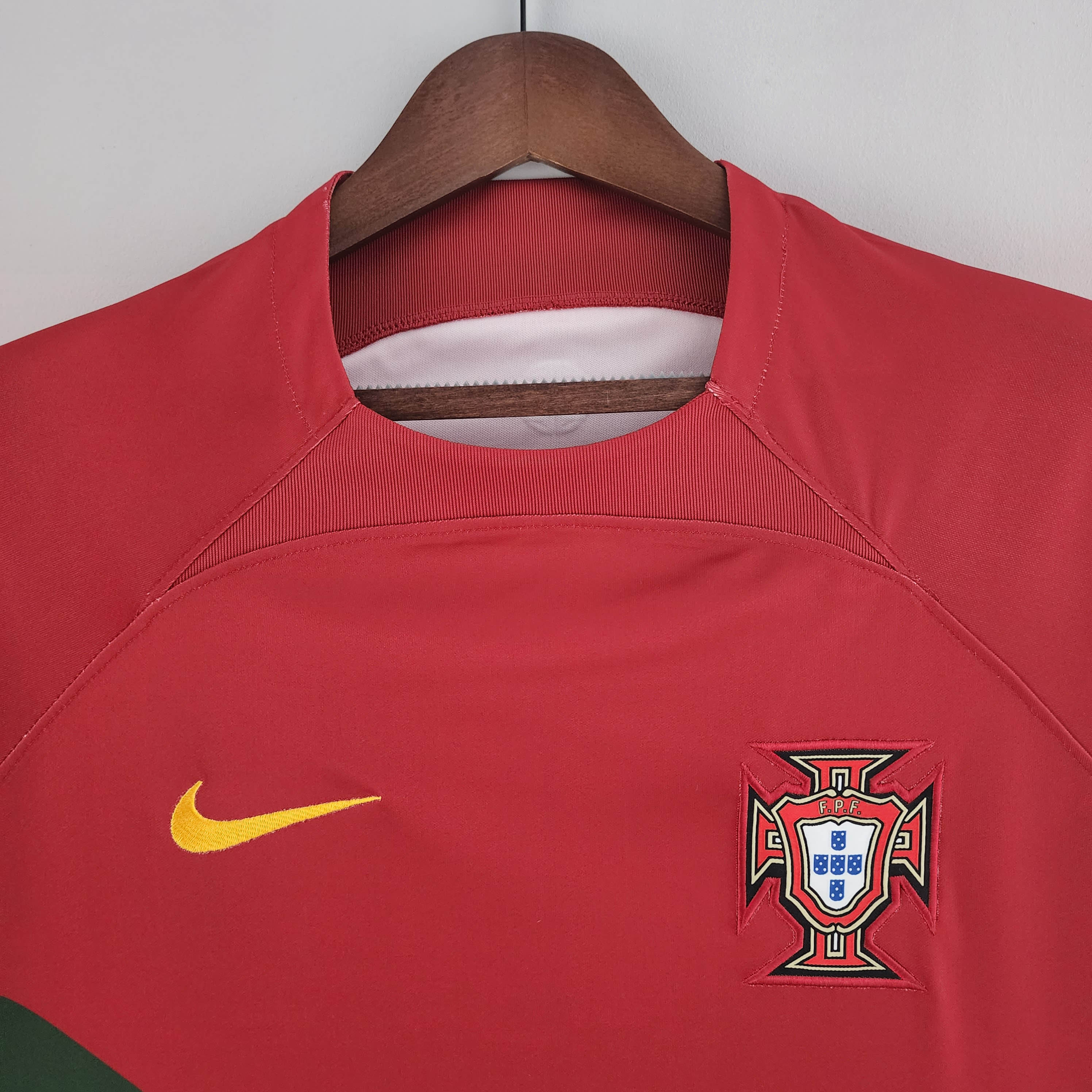 2022 FIFA World Cup Portugal Home Football Shirt - Fans Edition