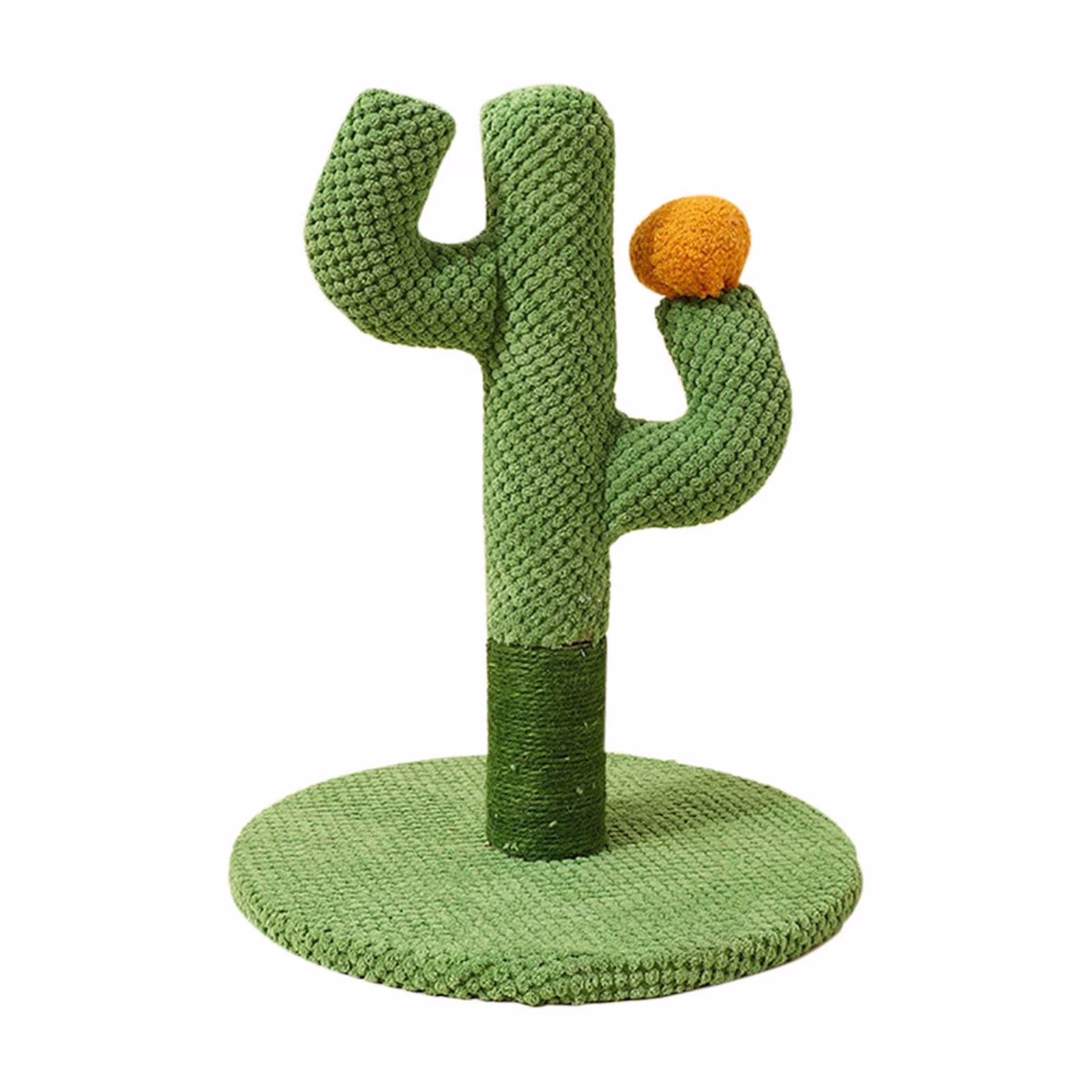 SLYNSHome Cat Scratcher Toys Cactus Shaped Cat Scratch Pad Kitty Scrub Post Cat Scratching Cardboard Pet Accessories (Green)