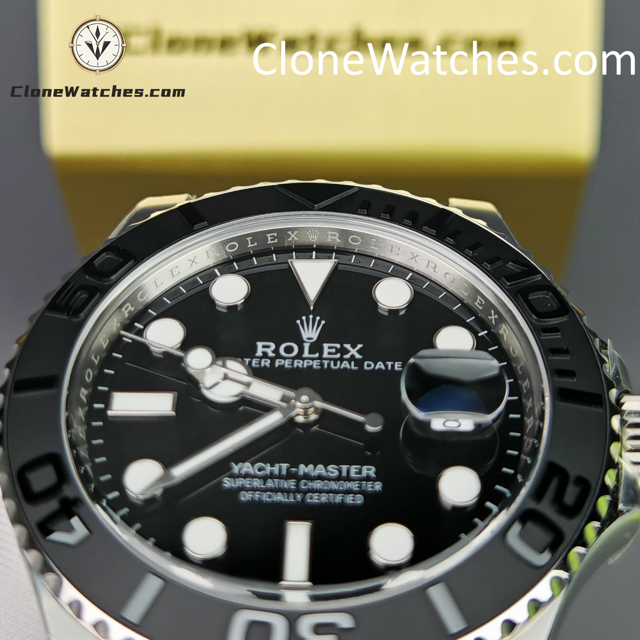 Rolex Super Clone Watches 1:1 Yacht Master White Gold 226659 3235 Movement