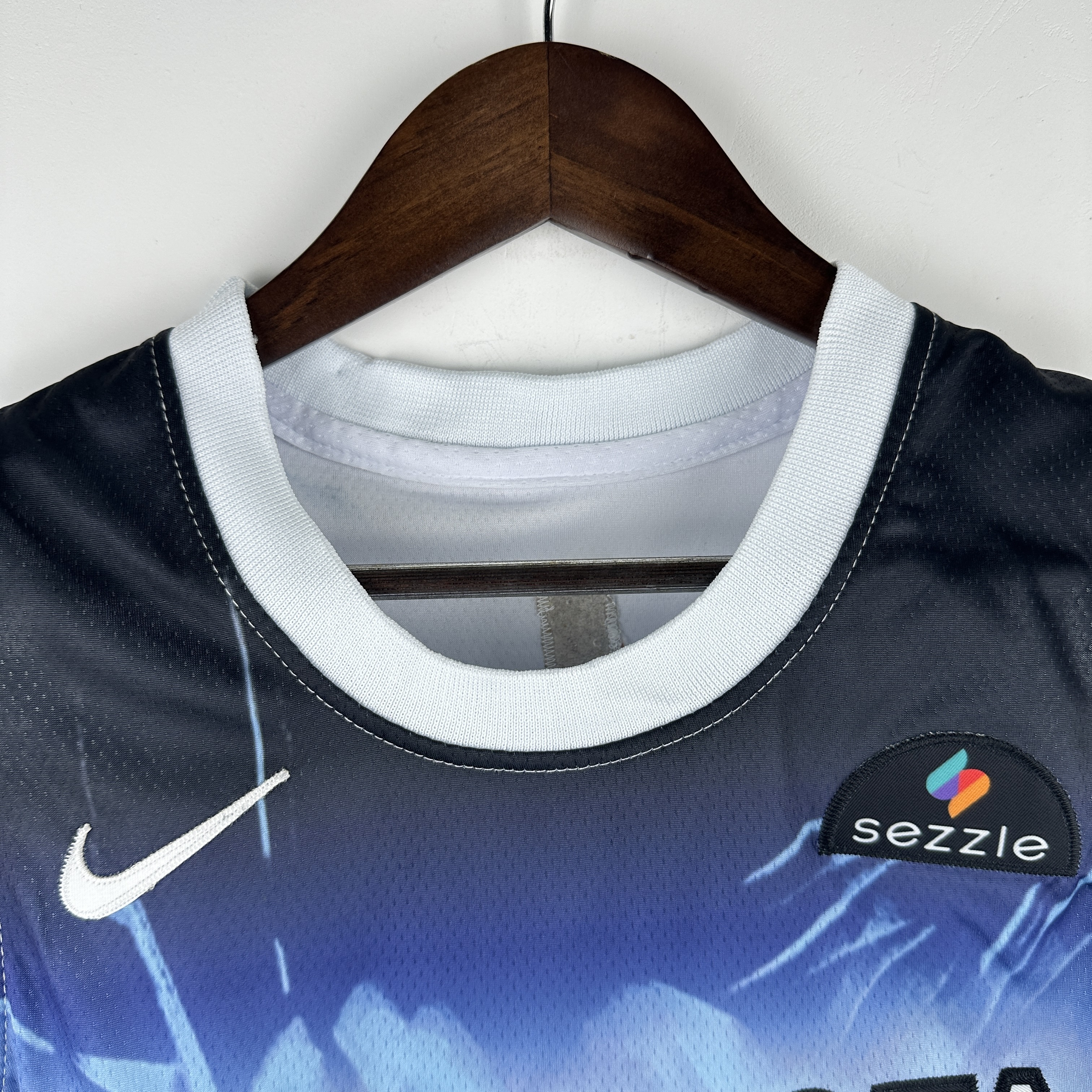 Embroidered 25th Season Timberwolves City Edition No. 0 DiVincenzo