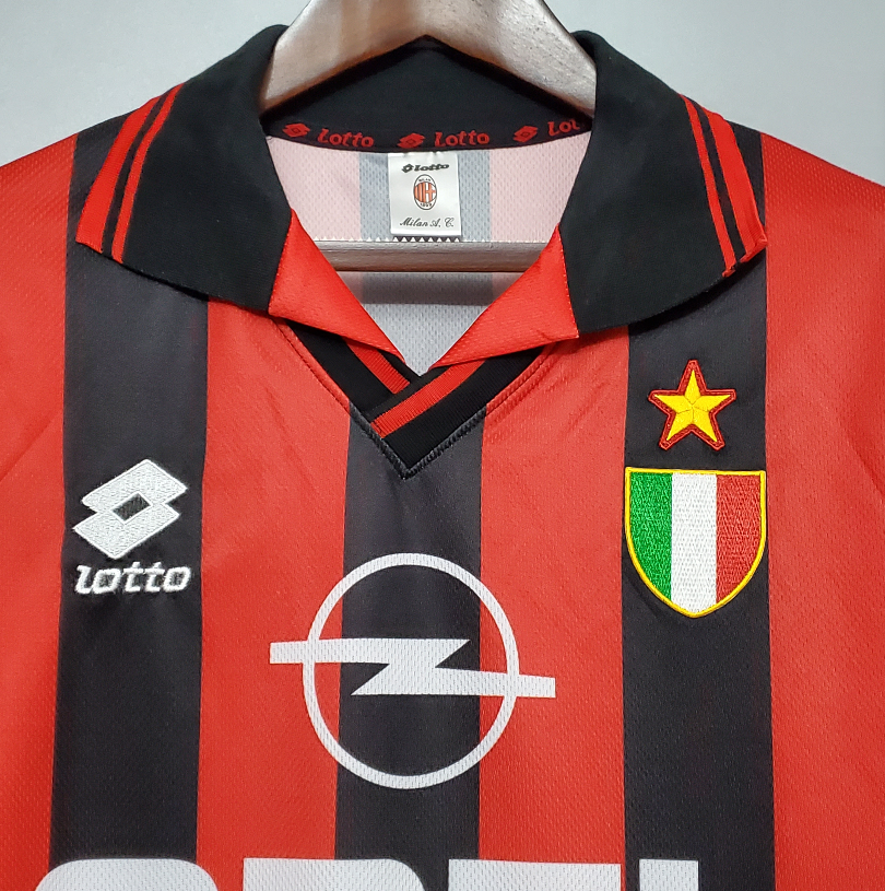 1996/97 AC Milan Home Retro Shirt
