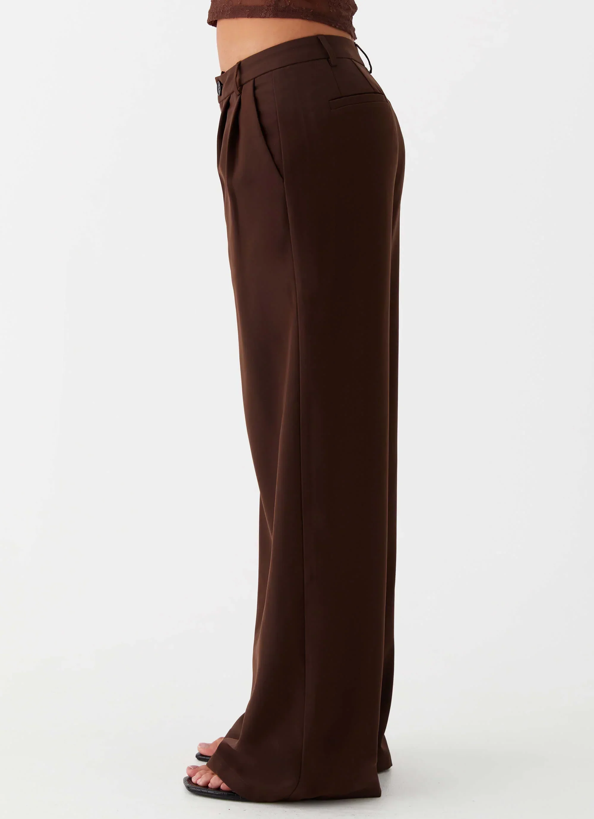 Ravenscroft Suit Pants - Dark Chocolate