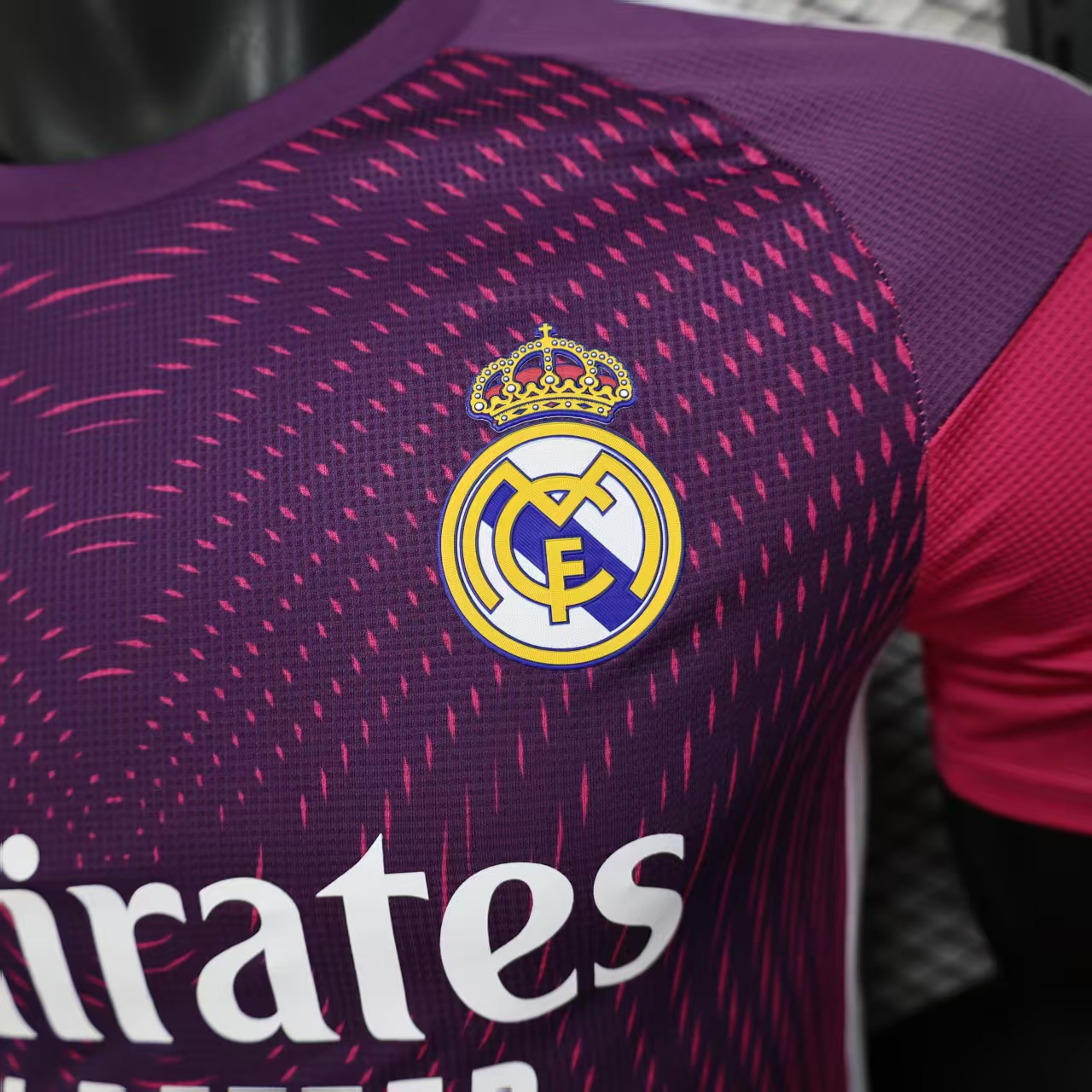 25-26 Real Madrid Special Edition Purple Jersey - Player Edition