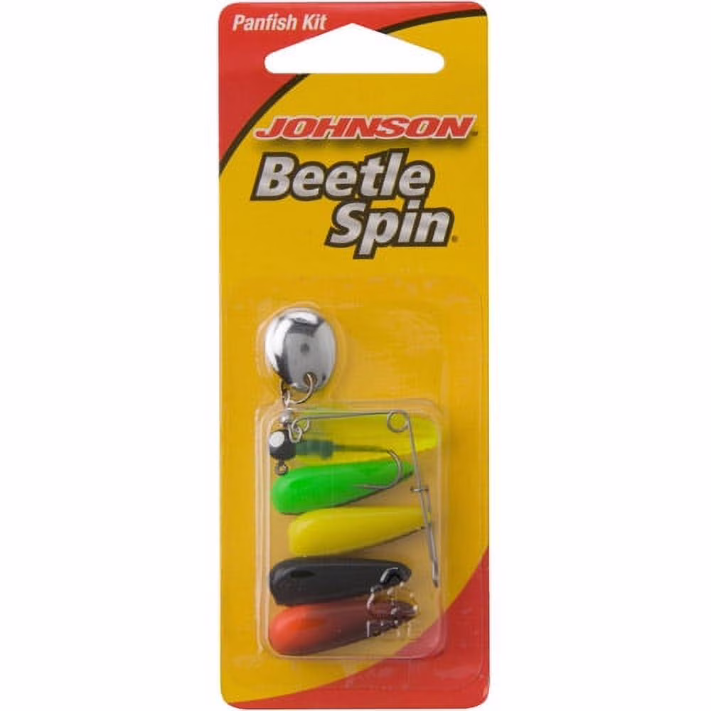 (3 pack) Johnson Beetle Spin Panfish Buster Fishing Lures, 7-Piece Assortment 1 in