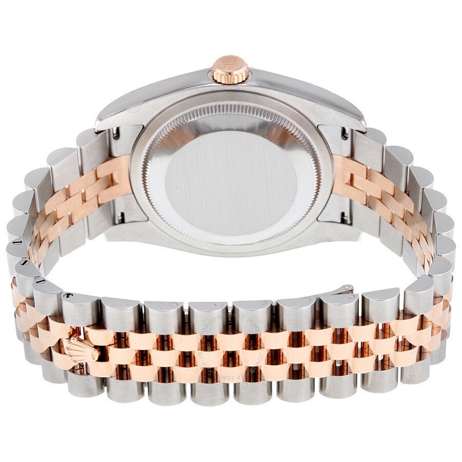 Rolex Datejust 36 Silver Dial Stainless Steel and 18K Everose Gold Jubilee Bracelet Automatic Men s Watch 116231SDJ（Lifetime free warranty+90-days replacement service & Refund!.）