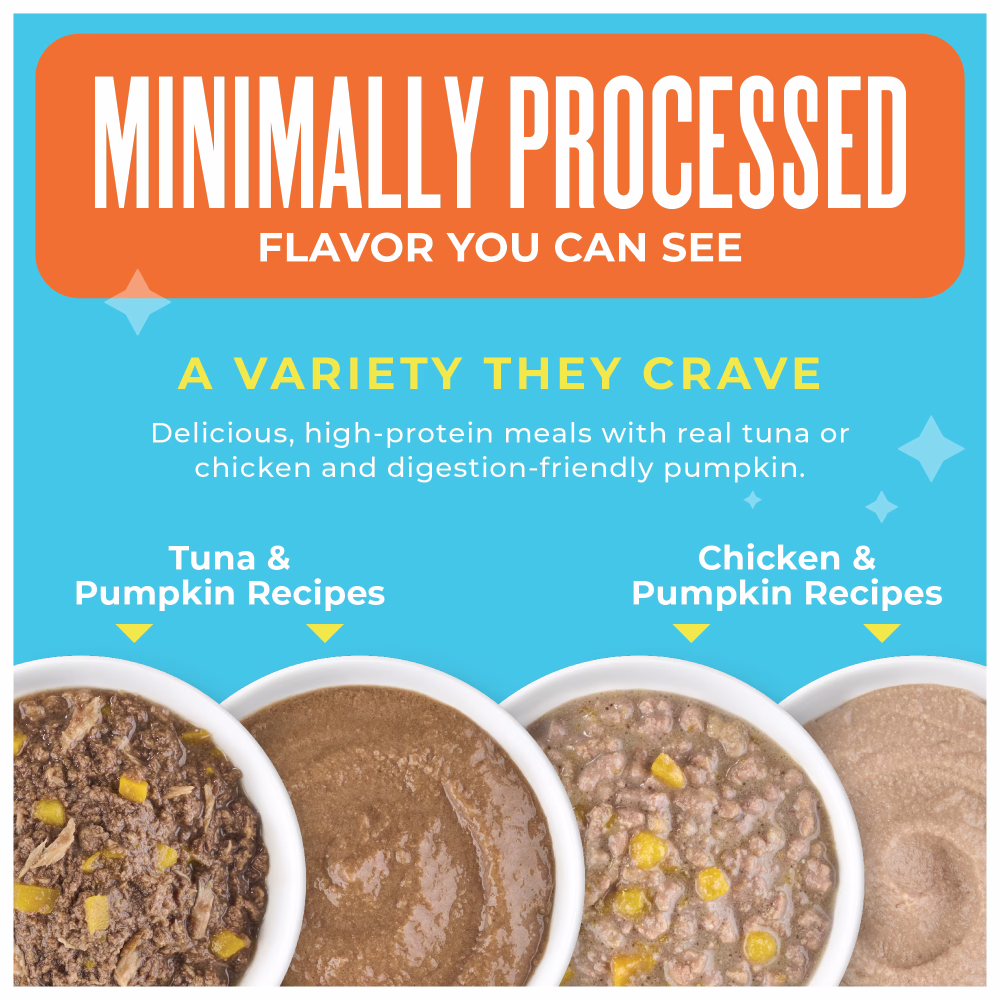 Tiki Cat Friends Mousse Tuna & Pumpkin, 2.8 oz. Pouch