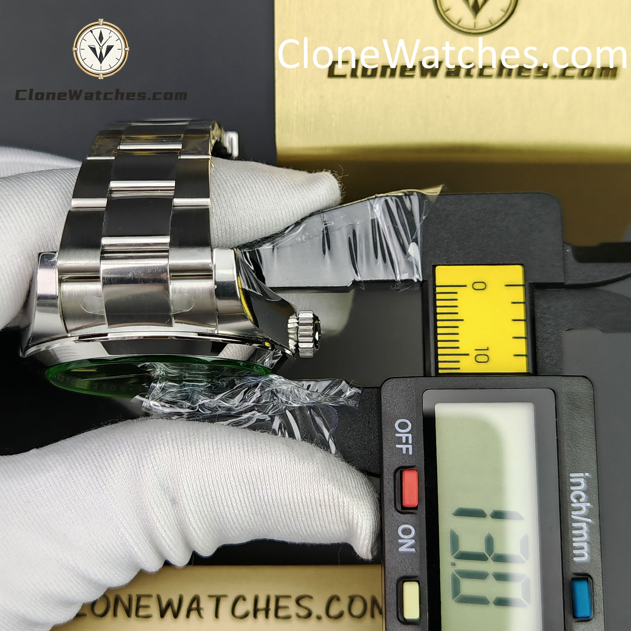 Rolex Super Clone Watches 1:1 Milgauss Black Dial M116400GV-0001 3131 Movement