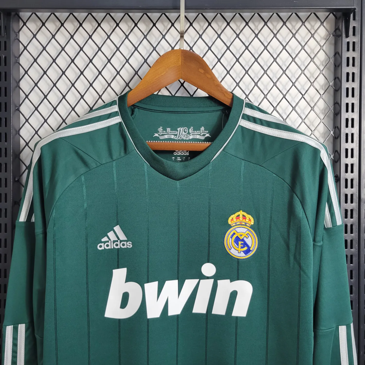 2012/13 Real Madrid second away long-sleeved retro jersey
