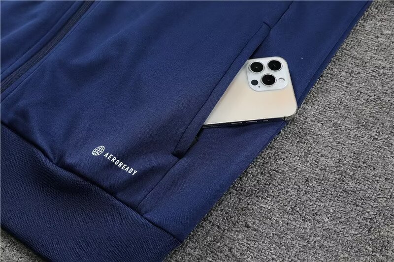 2022/2023 Argentina long zipper jacket royal blue set 1:1 Thai quality