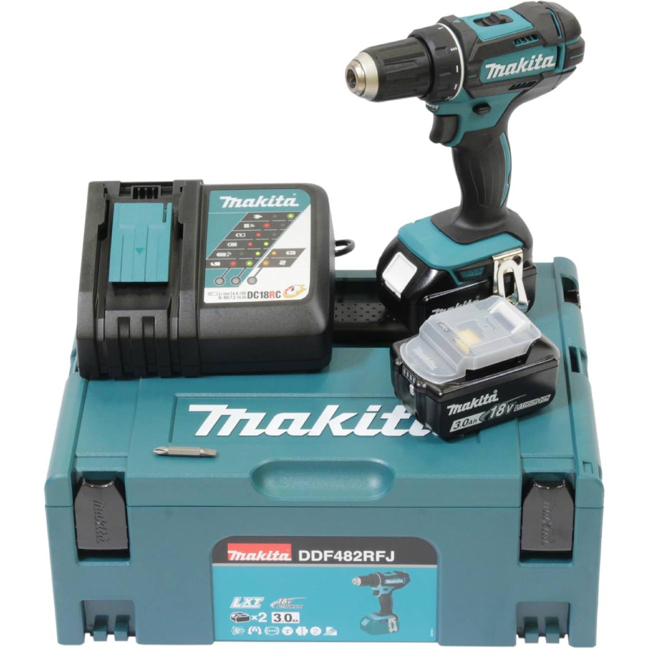 Perceuse visseuse 18 V 2x3 Ah avec coffret
