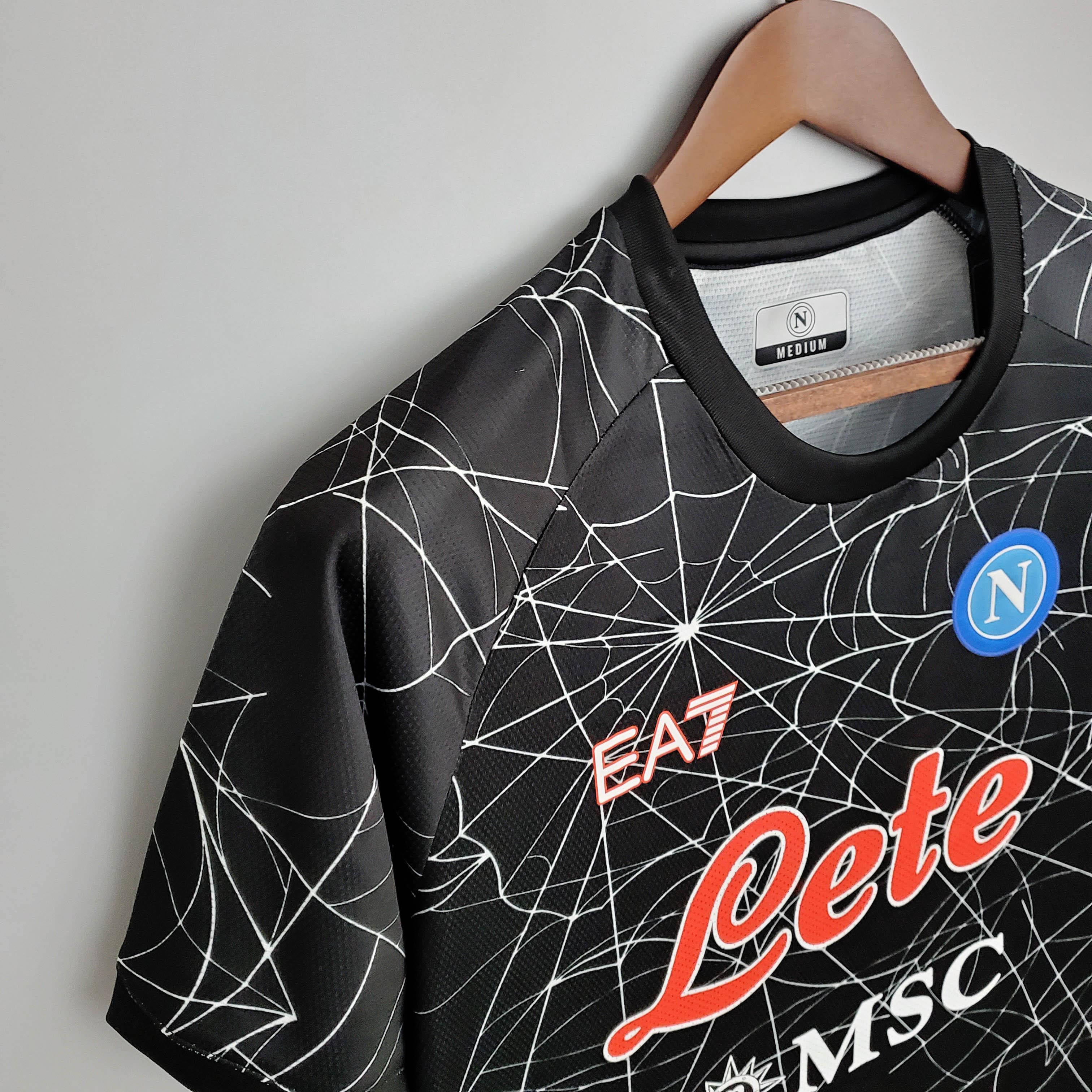 2021/2022 Naples Halloween Special Edition Black Soccer Retro Jersey 1:1 Thai Quality - Fans Edition