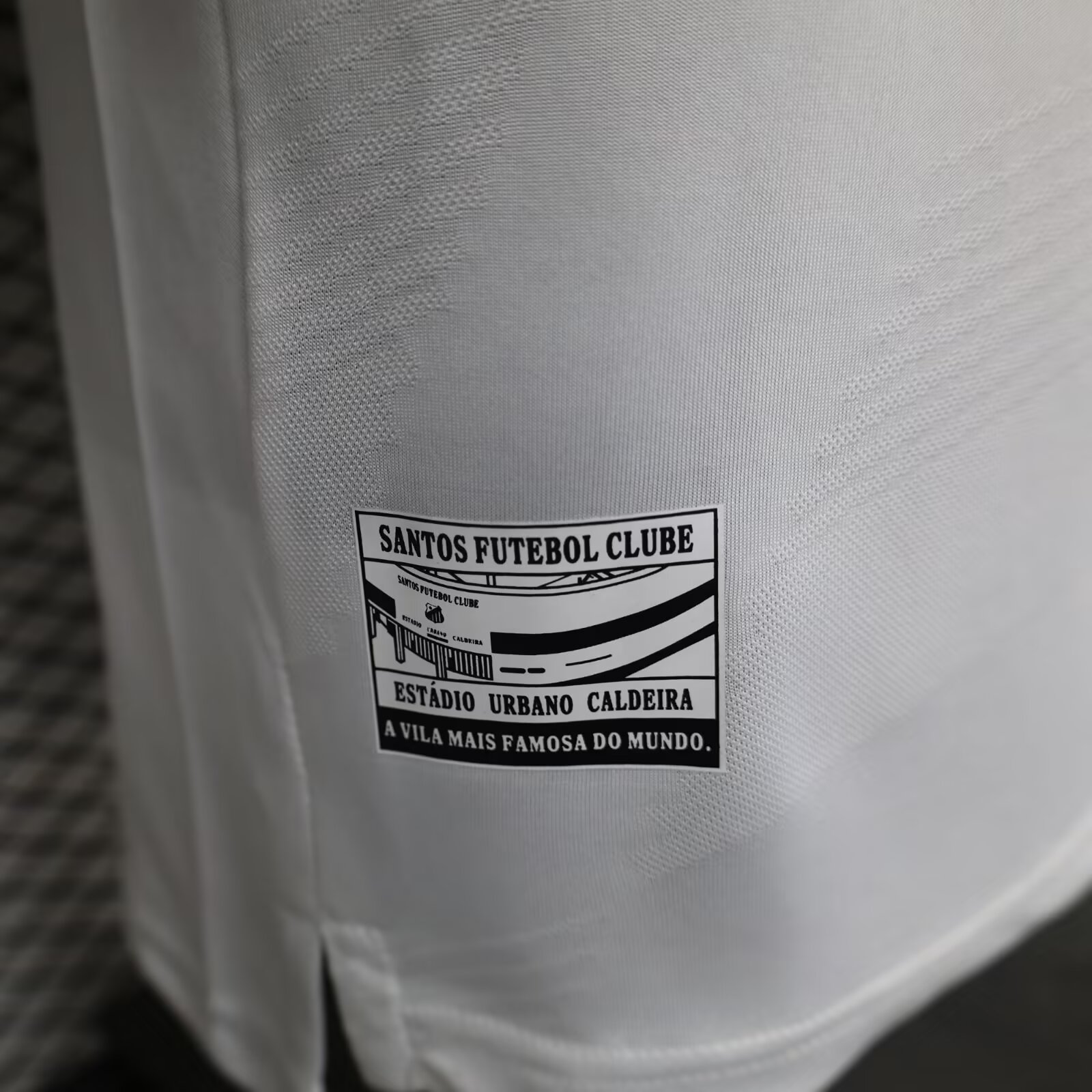 2025-26 New Season Santos White Main Advertising Jersey - Player Edition