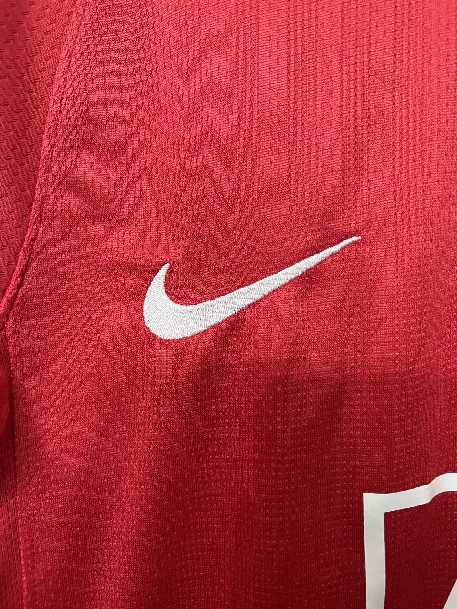 2007/08 Retro Long Sleeve Manchester United Home Jersey League Edition - Fans Edition