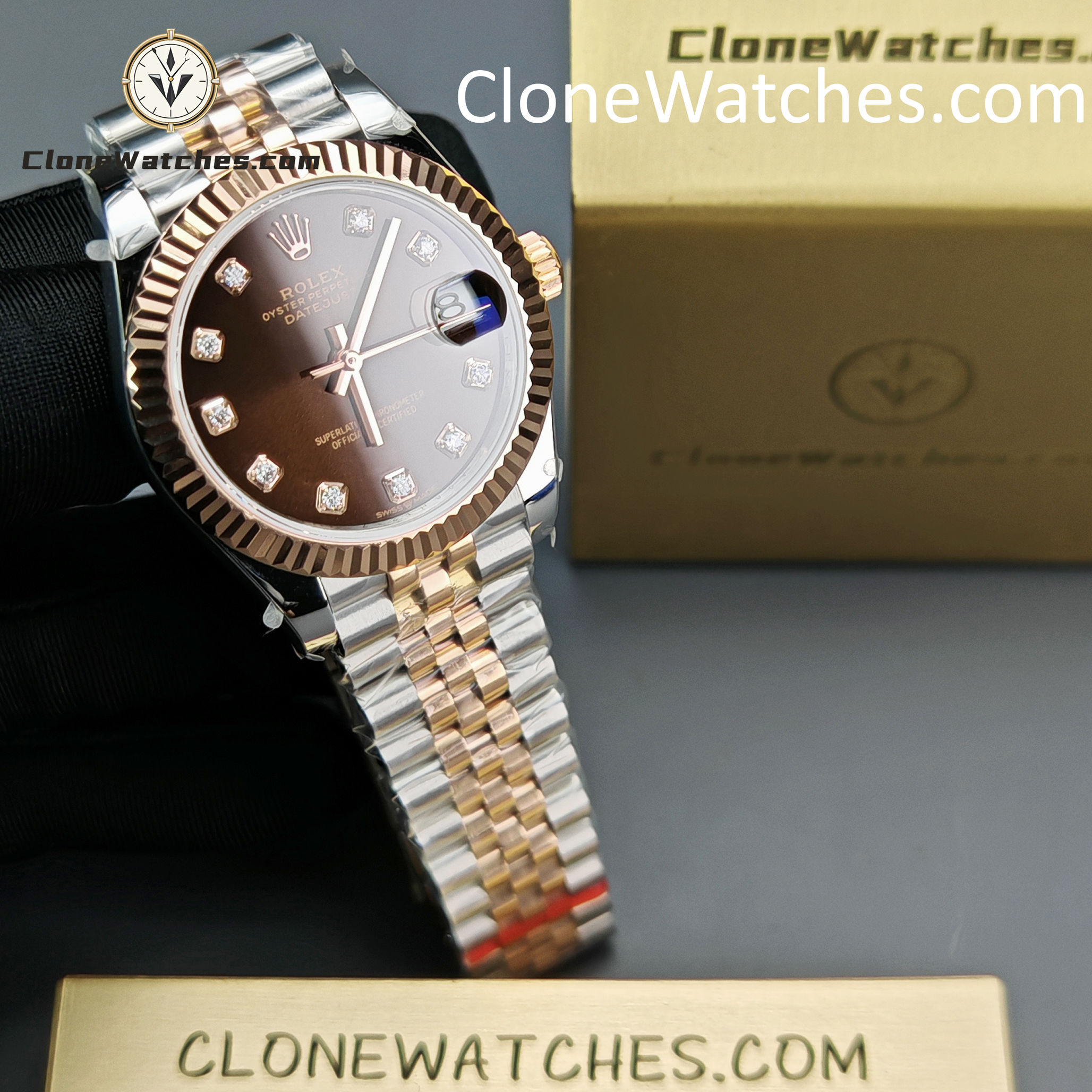 Rolex Super Clone Watches 1:1 DateJust m278271-0028 Jubilee 31MM 2236 Movement